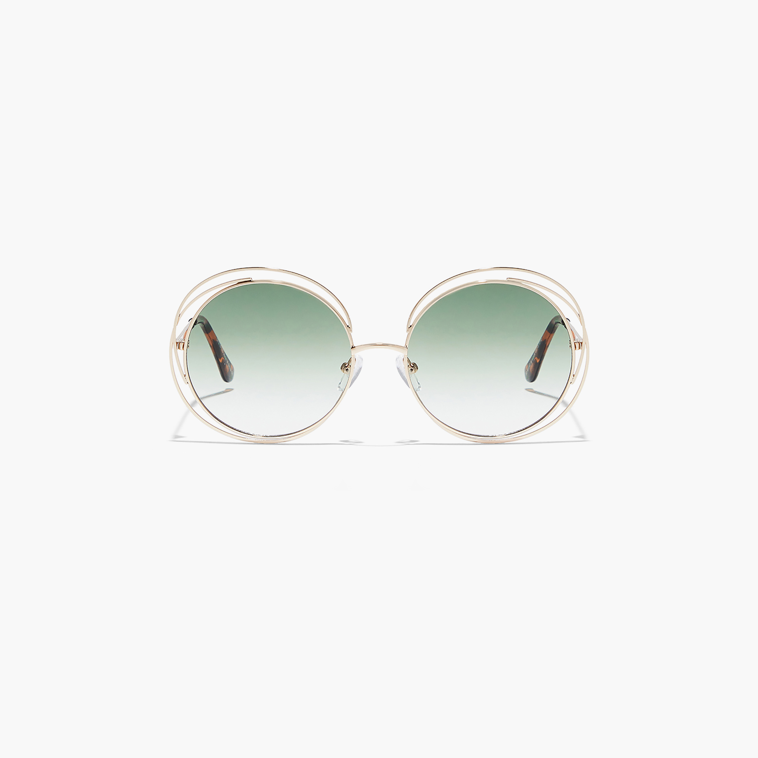 BlackOut AMAYA  Green 57 mm Round Sunglasses -women-sunglasses-image-2