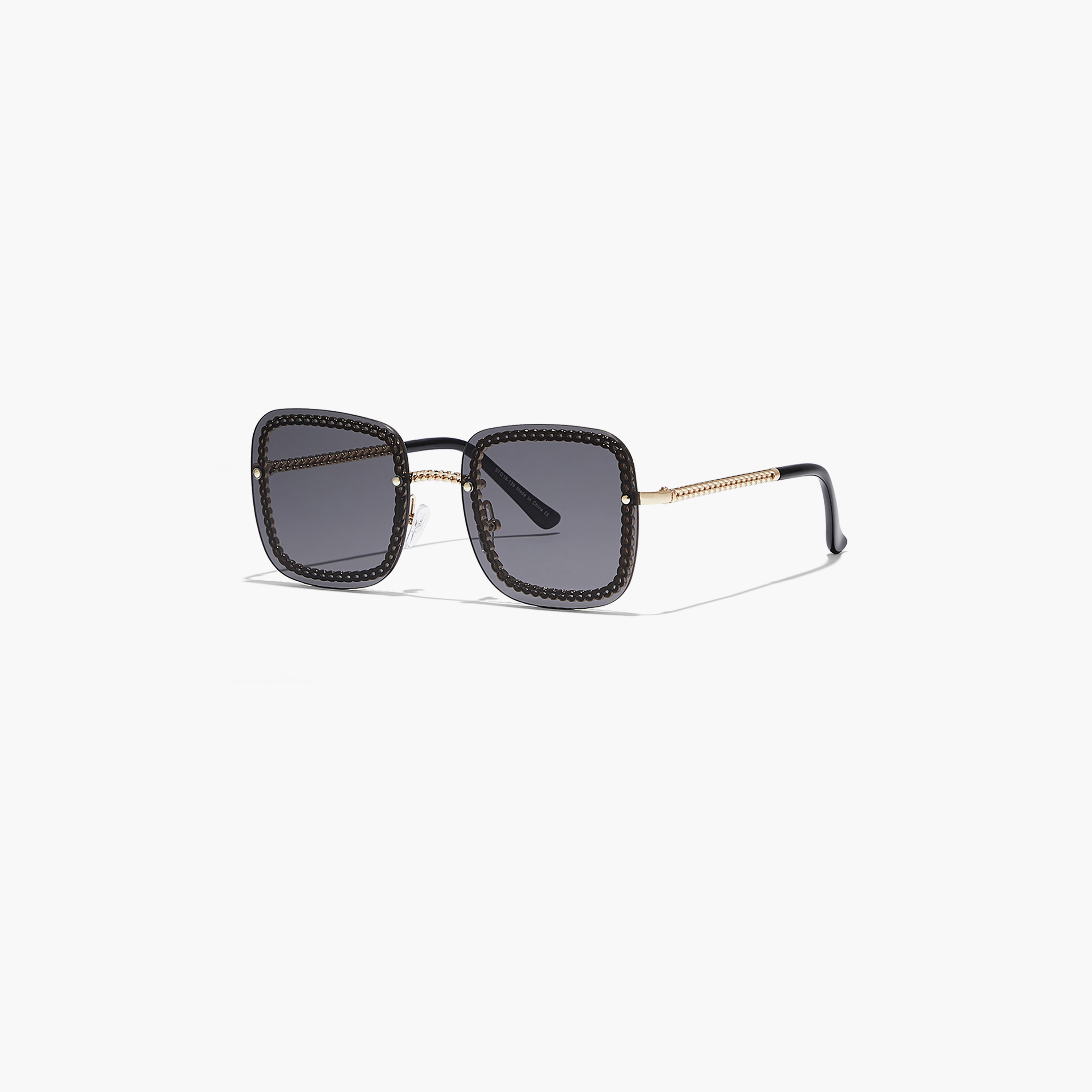 BlackOut AURORA  Black 57 mm Square Sunglasses -women-sunglasses-image-1