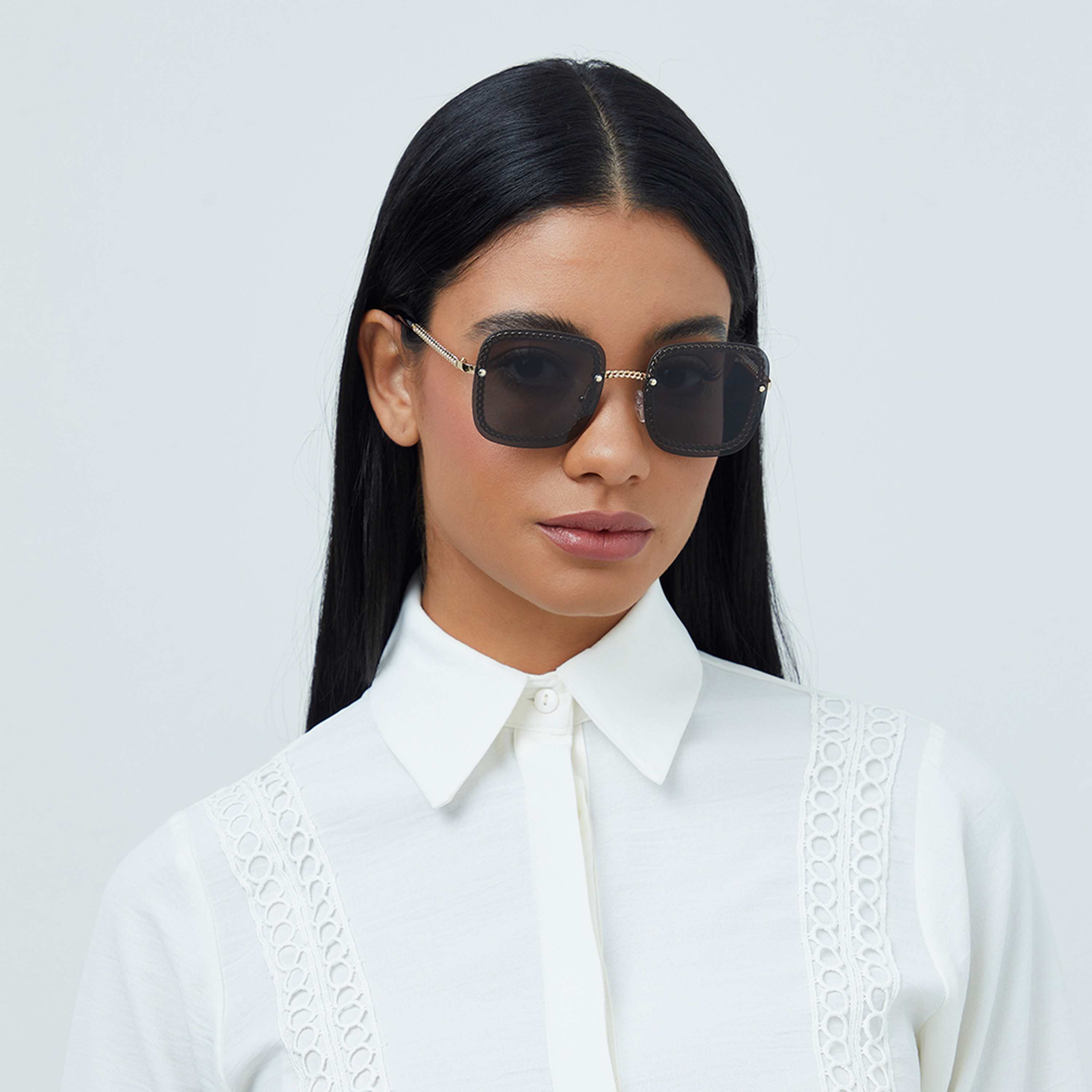 BlackOut AURORA  Black 57 mm Square Sunglasses -women-sunglasses-image-4