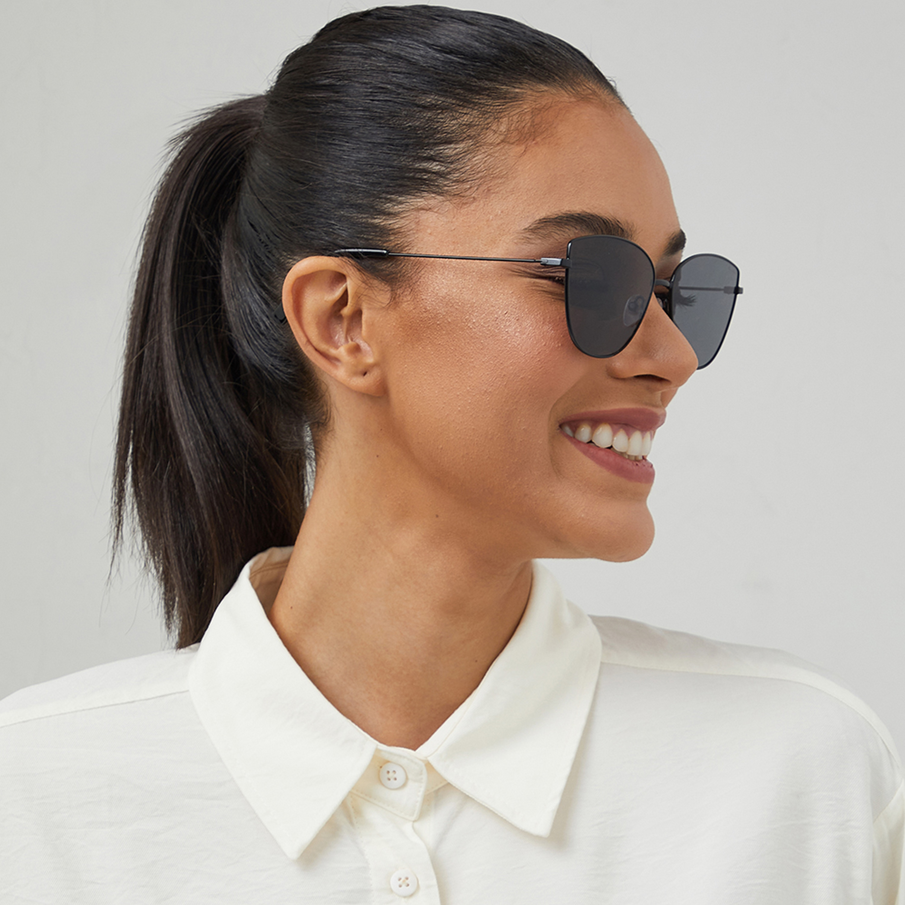 نظارة شمسية سوداء ذات كات آي من بلاك أوت سيليب مع 59 مم -women-sunglasses-image-5