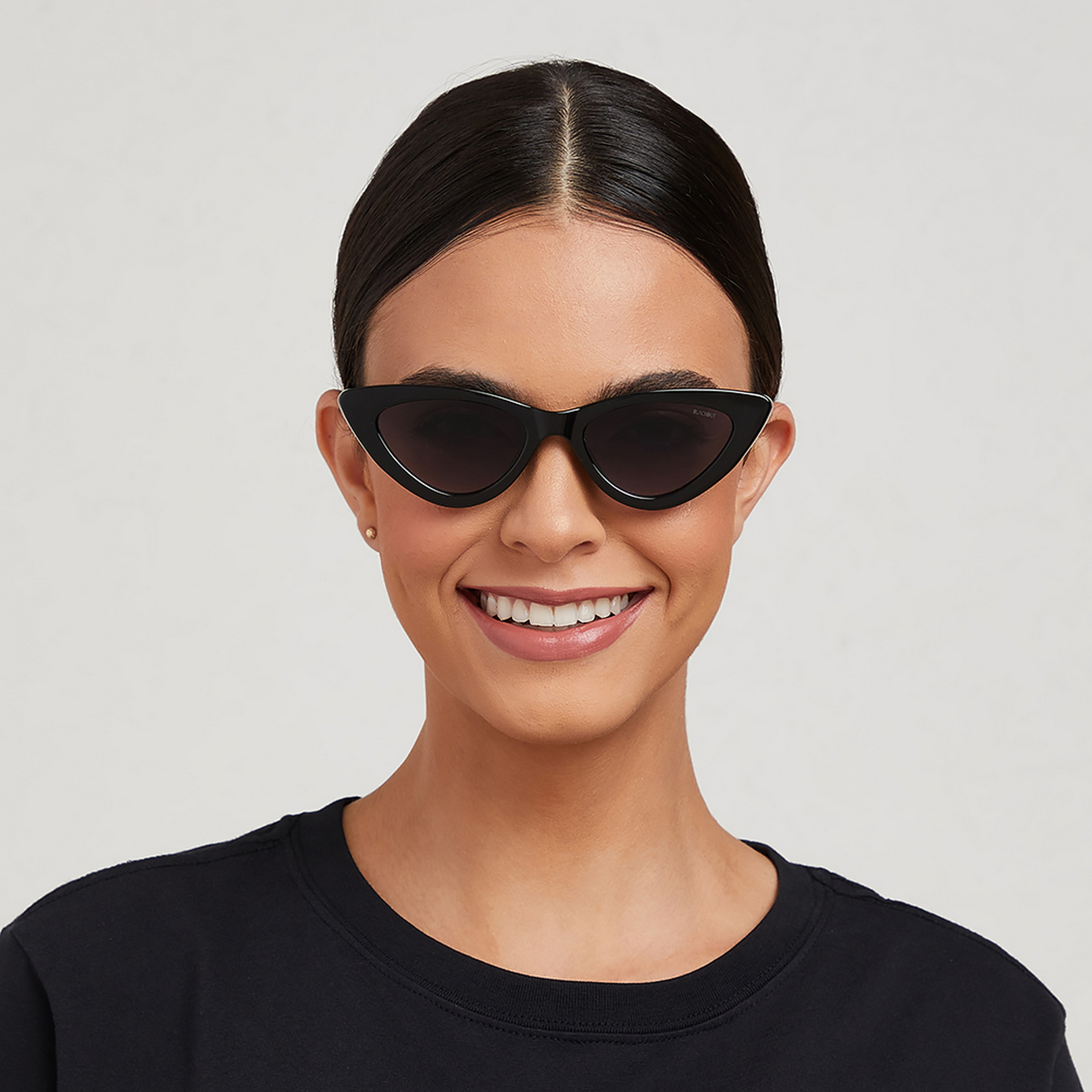 BlackOut GWEN  Black 61 mm Cat Eye Sunglasses -women-sunglasses-image-4