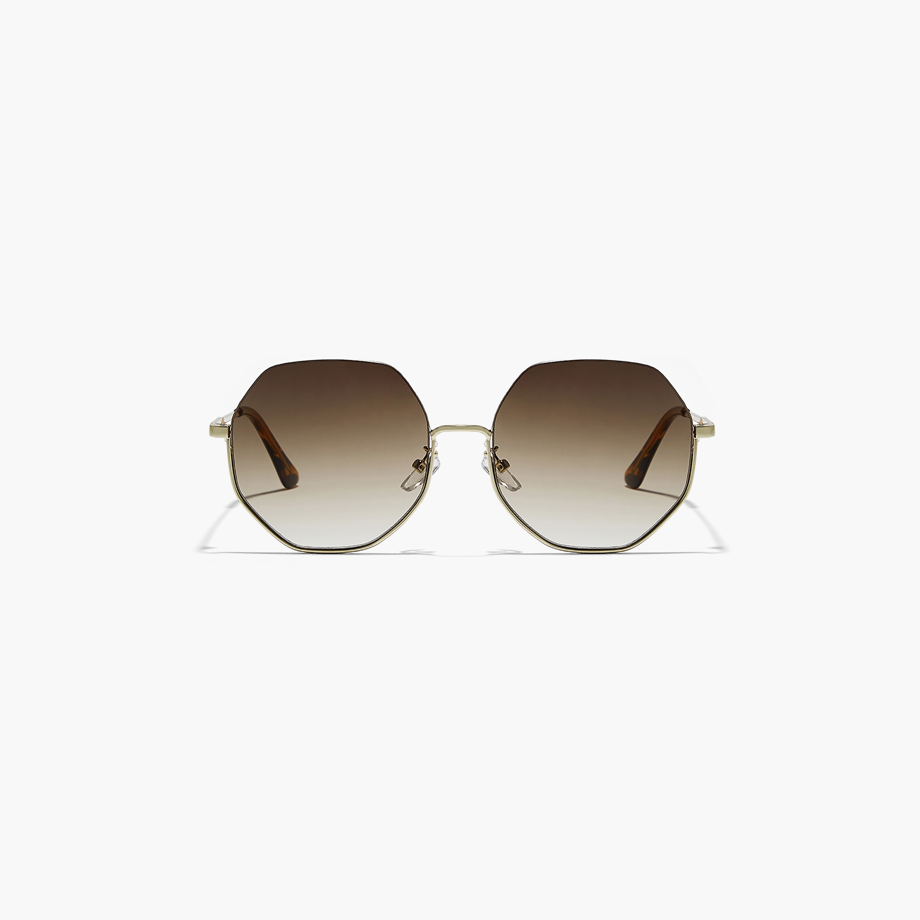 BlackOut HEXA  Brown 58 mm Geometric Sunglasses -women-sunglasses-image-2