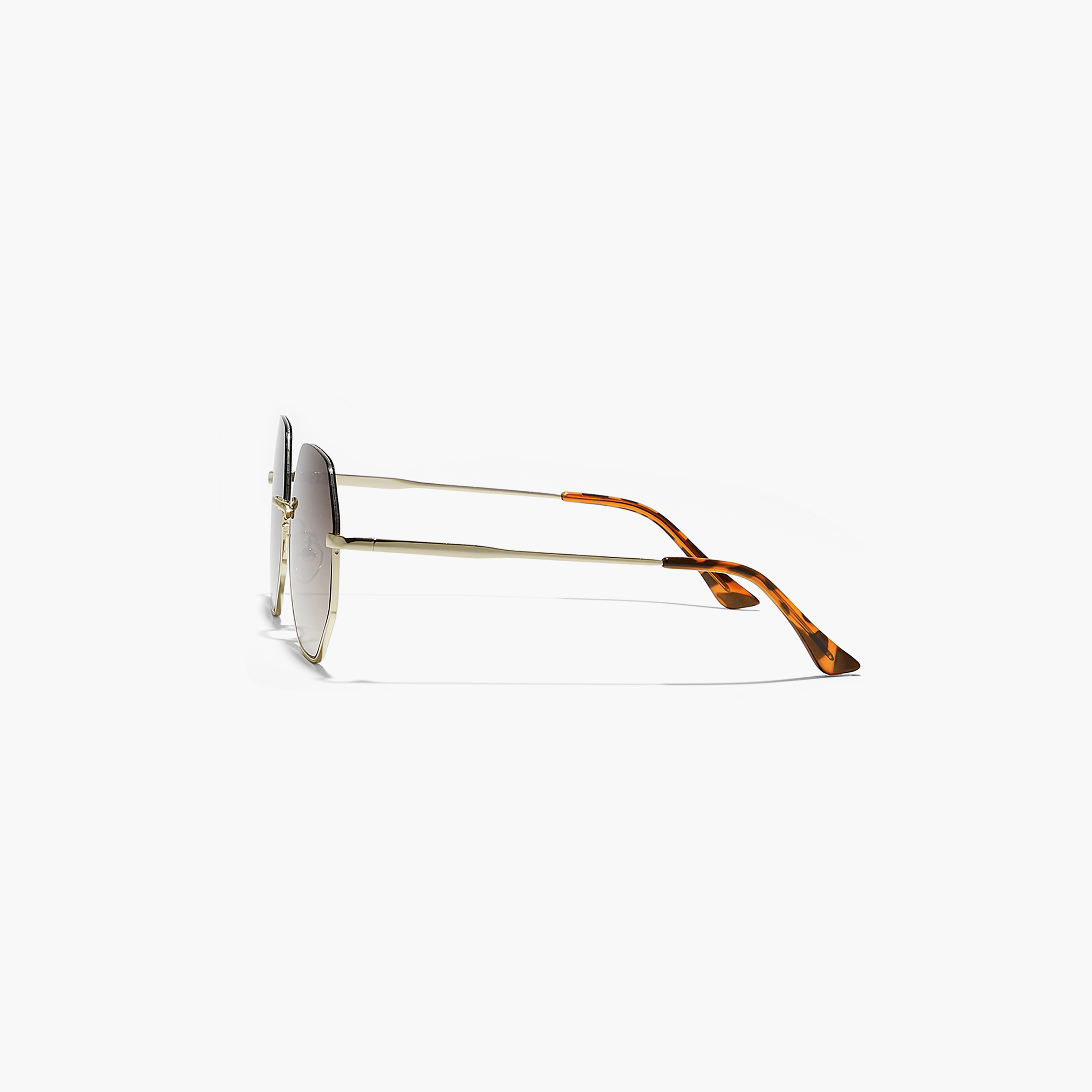 BlackOut HEXA  Brown 58 mm Geometric Sunglasses -women-sunglasses-image-3