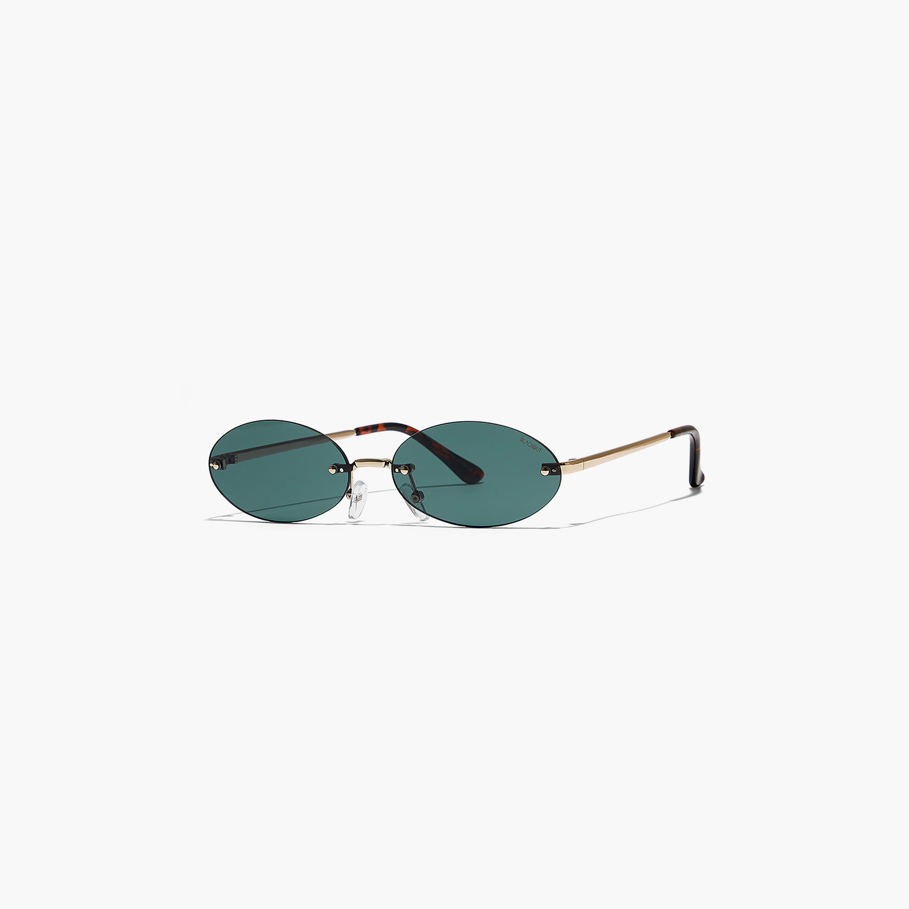 نظارة شمسية خضراء بيضاوية مع 58 مم من بلاك أوت جينيفر -women-sunglasses-image-1