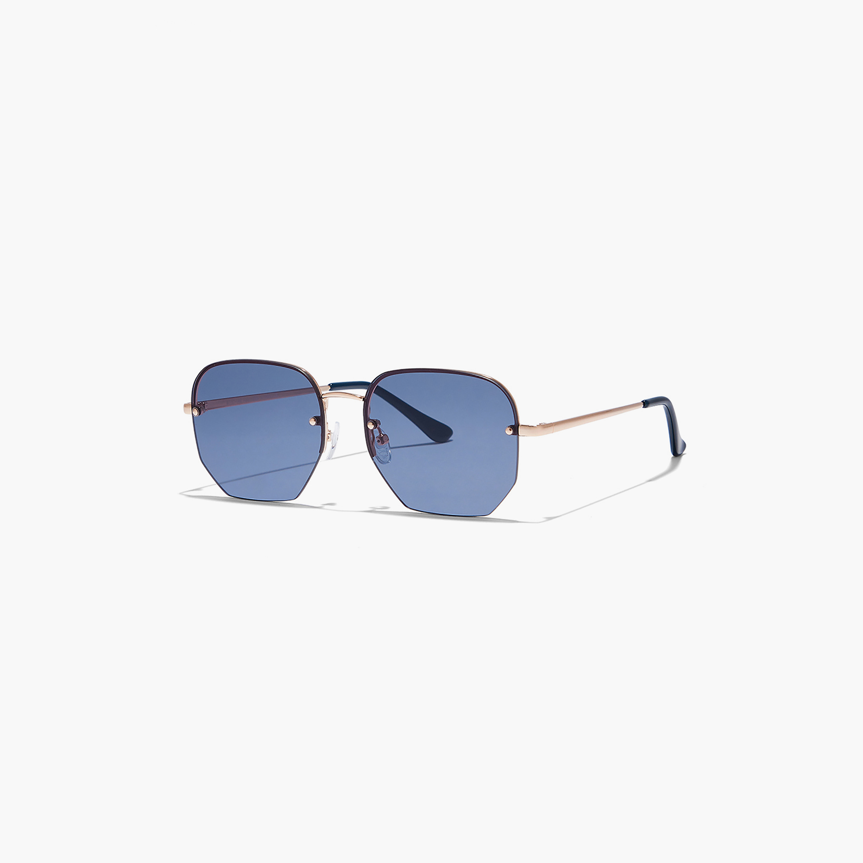 نظارة شمسية زرقاء هندسية مع 57 مم من بلاك أوت نينا -women-sunglasses-image-1