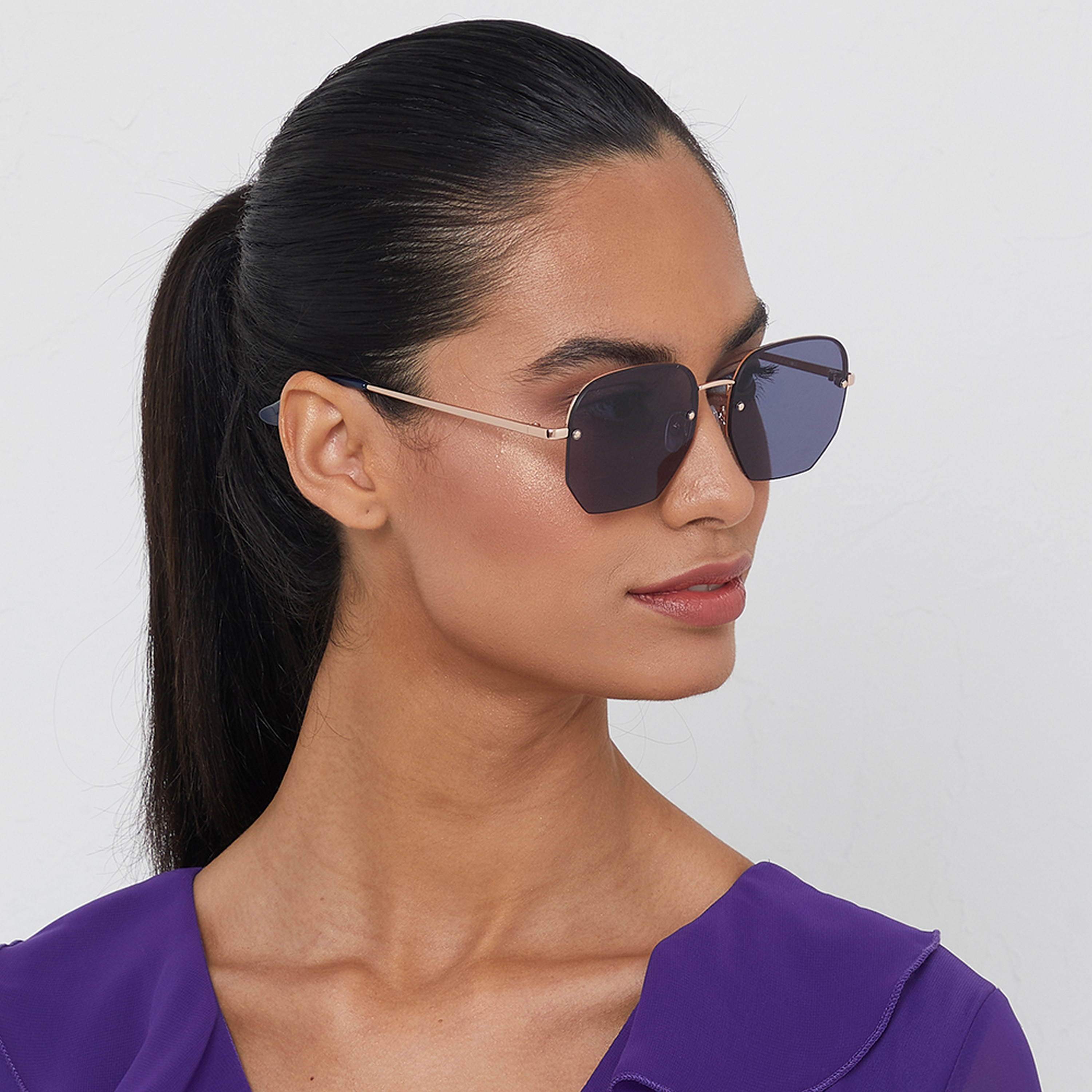 نظارة شمسية زرقاء هندسية مع 57 مم من بلاك أوت نينا -women-sunglasses-image-5