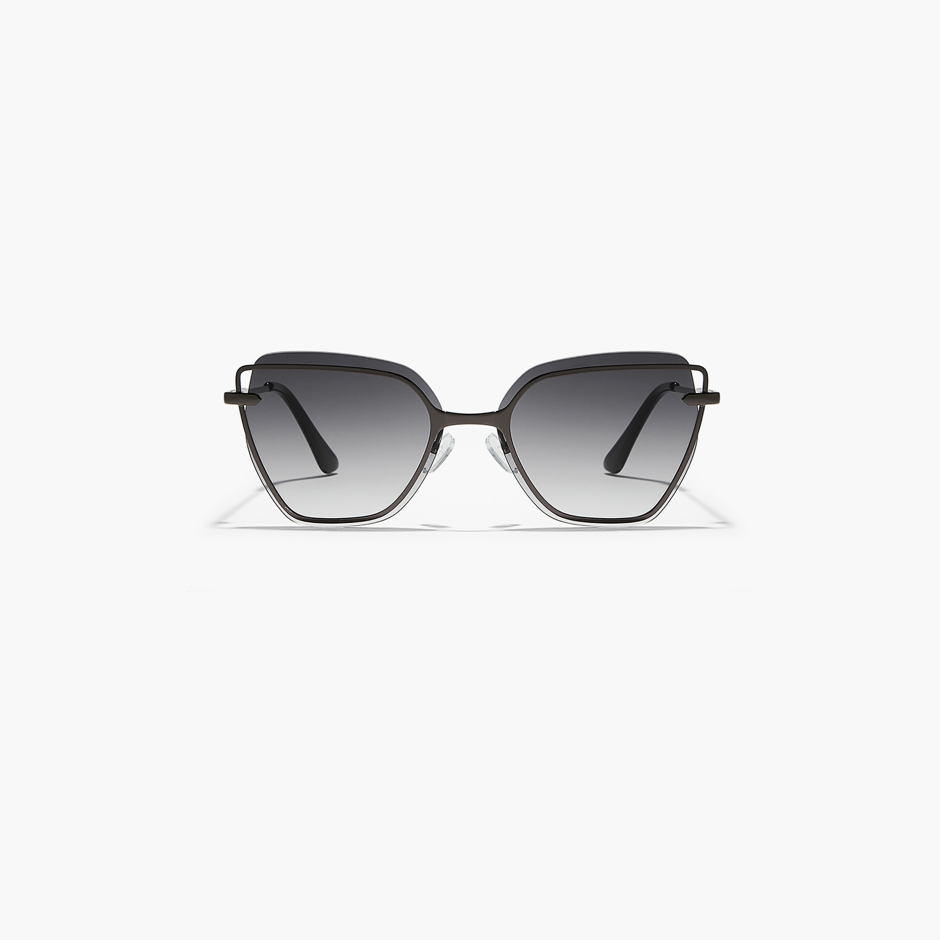 نظارة شمسية رمادية ذات كات آي من بلاك أوت ستارلايت مع 57 مم -women-sunglasses-image-3