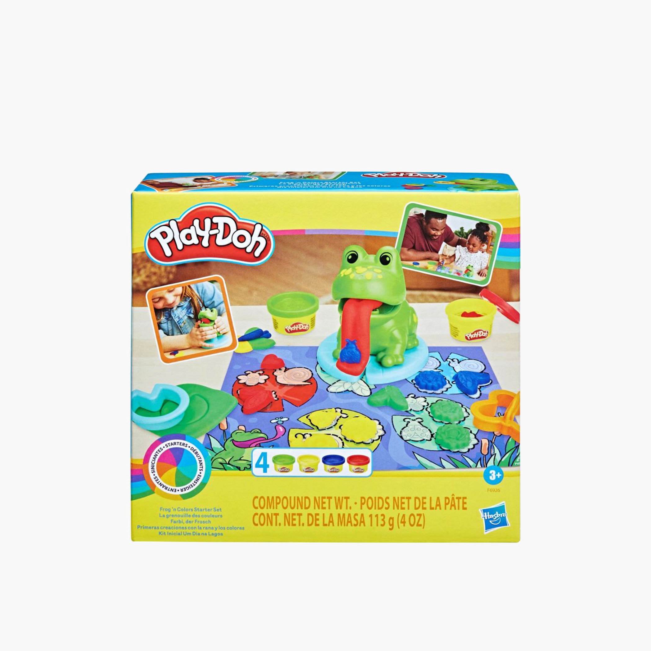 Hasbro Play-Doh Frog and Colours Starter Set-toys-educational-doughtoys-image-1
