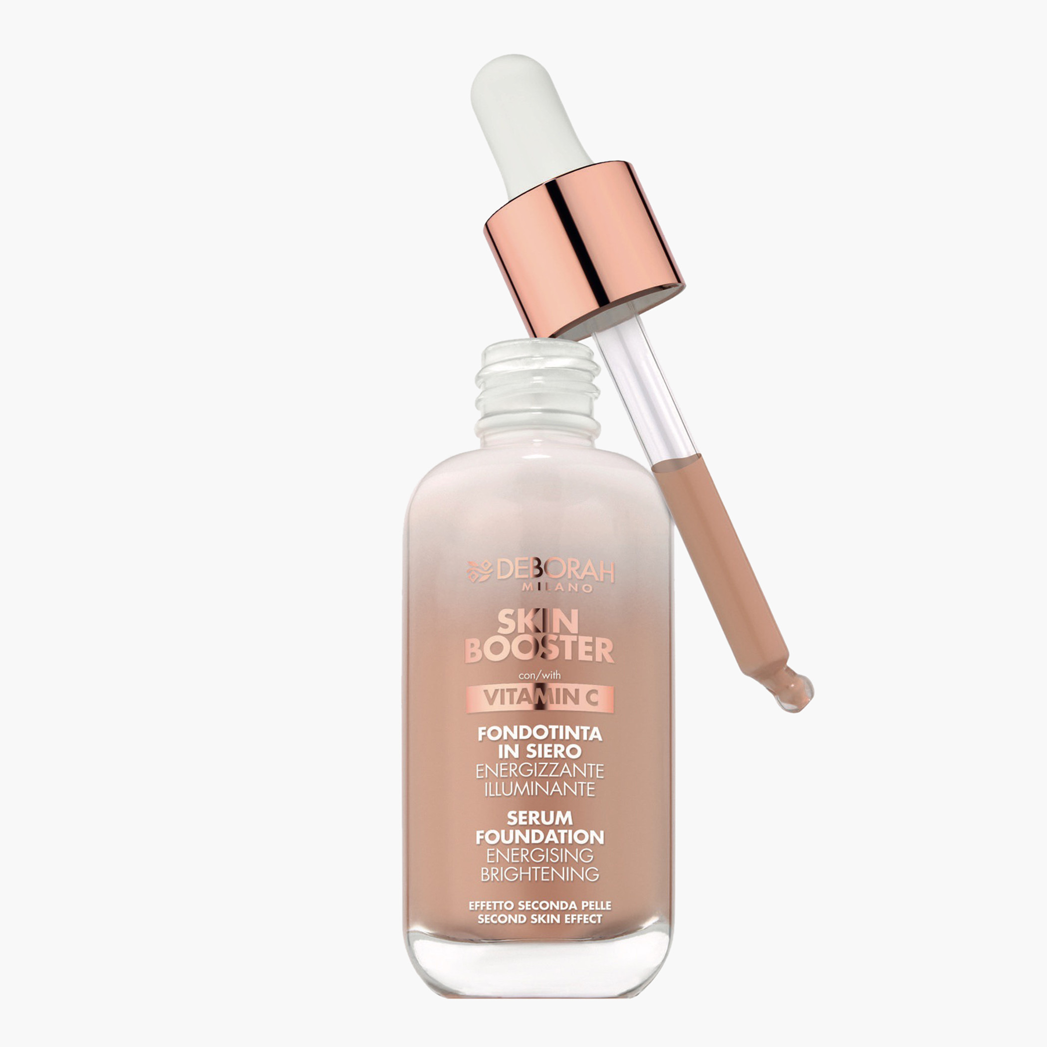 سيروم كريم أساس سكين بوستر بفيتامين سي من ديبورا ميلانو - 30 مل-beautyandpersonalcare-makeup-face-foundations-image-2