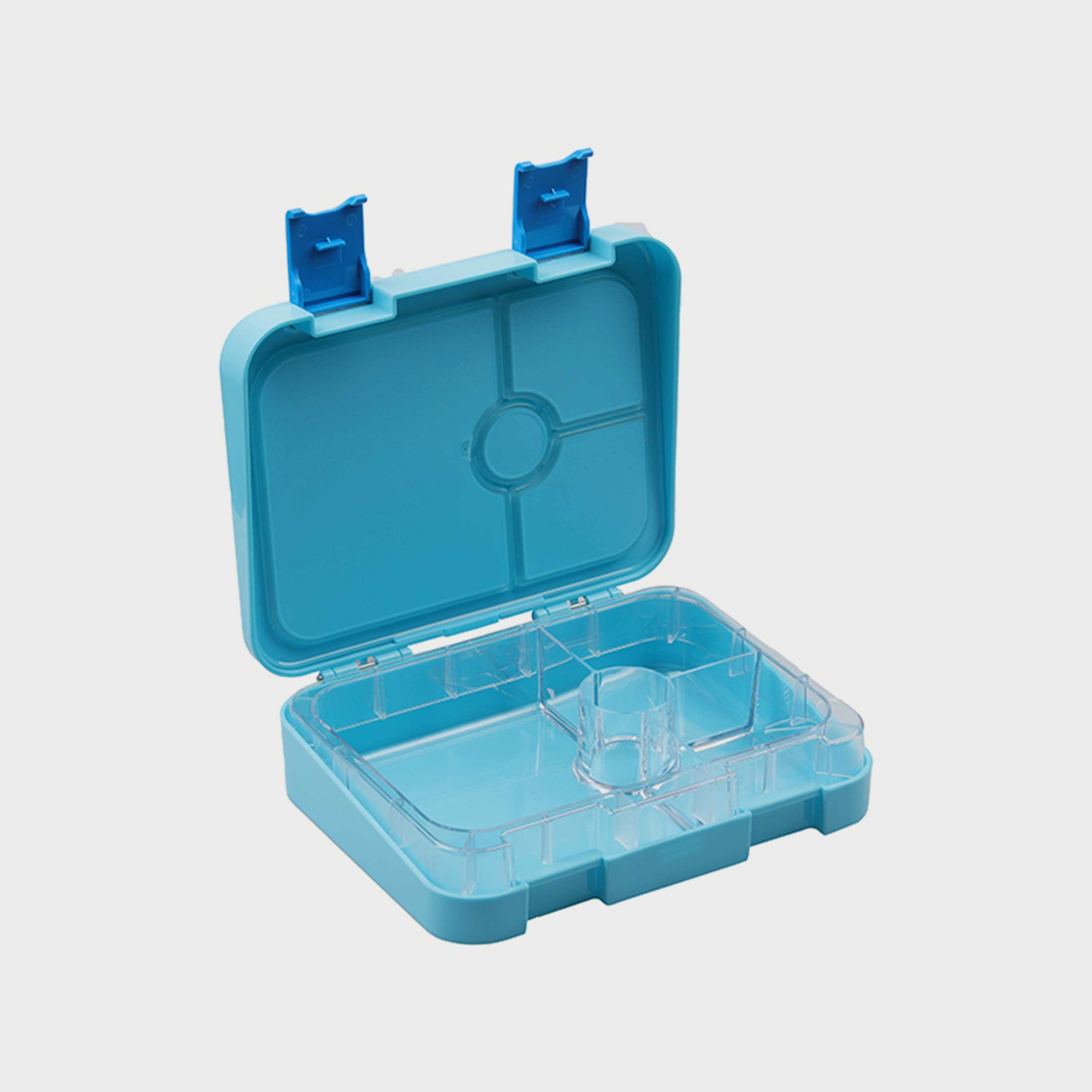 Bonjour TIFF Box Dual Clip Lunchbox, Blue Jet-school-lunchessentials-lunchboxes-image-2