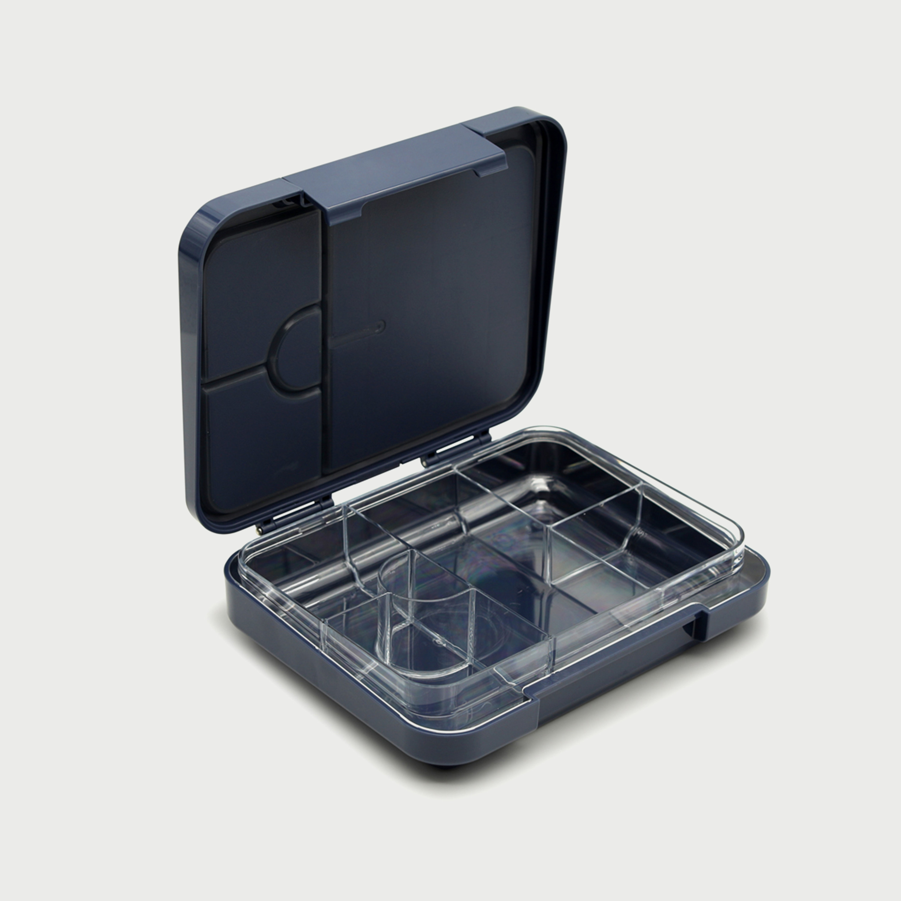 Bonjour TIFF Box Uni Clip Lunchbox, Blue Spaceman-school-lunchessentials-lunchboxes-image-5