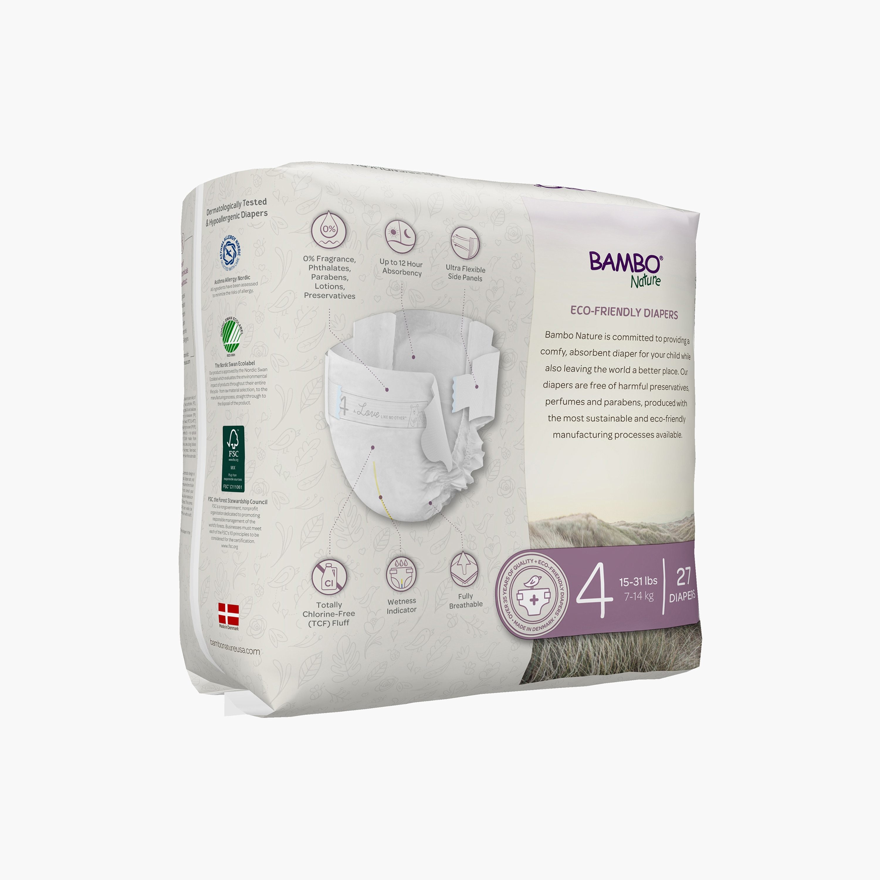 Eco store friendly diapers