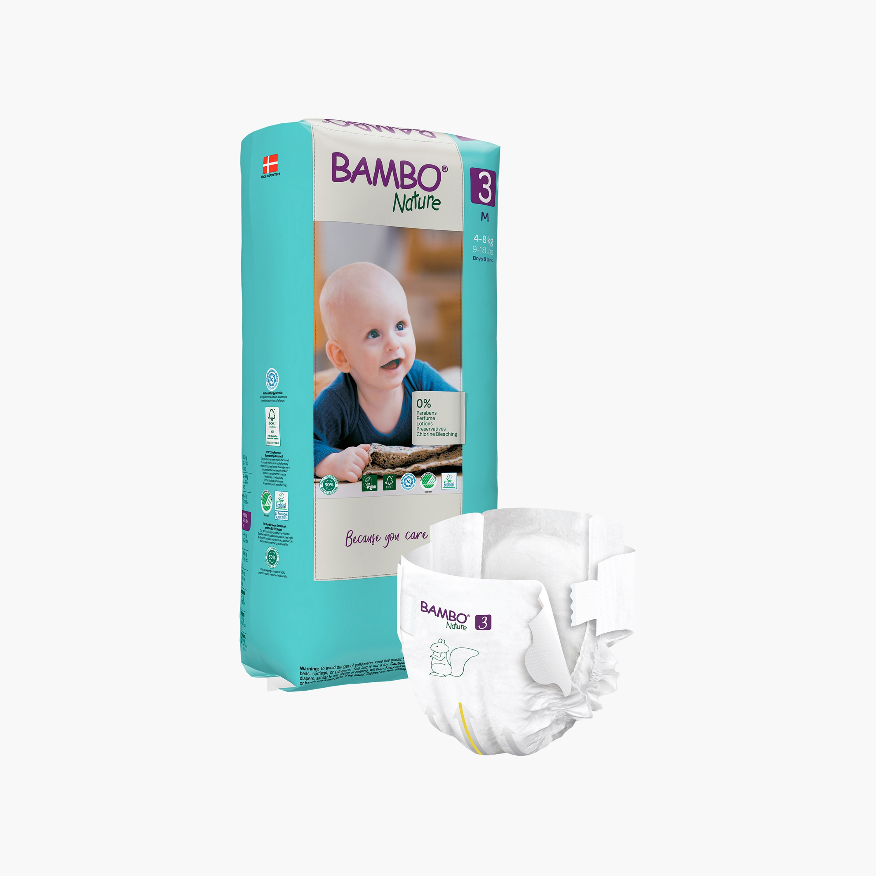 Bambo diapers clearance size 3