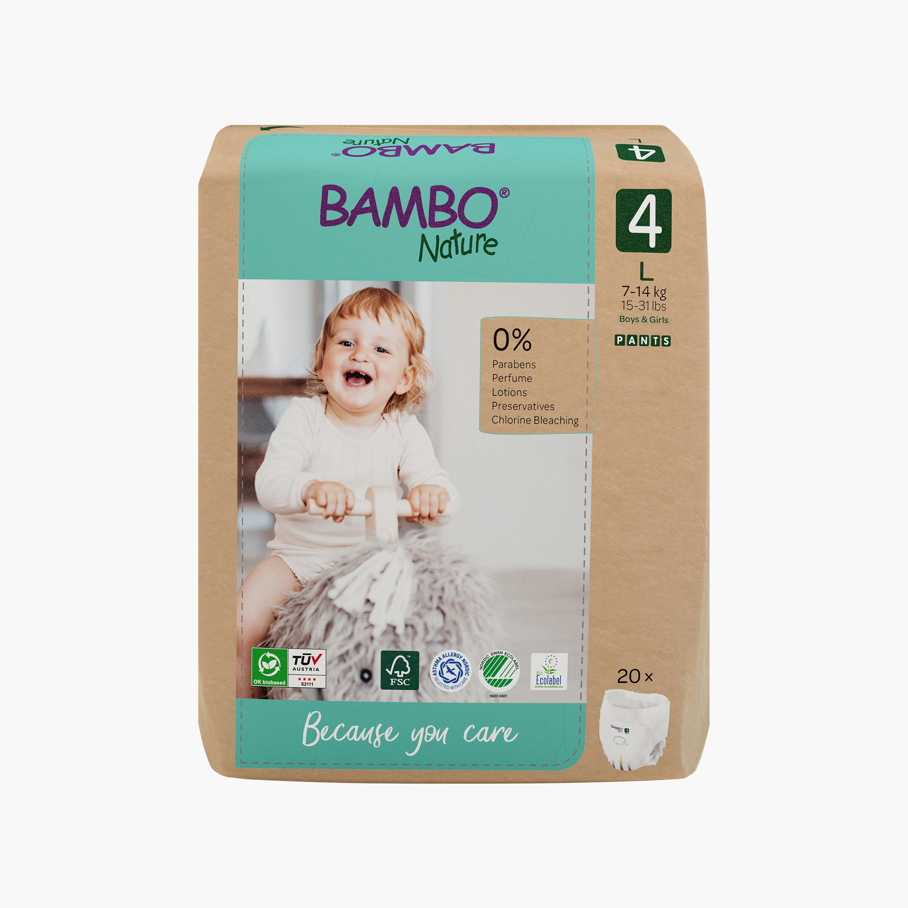 Bambo hot sale nature diapers