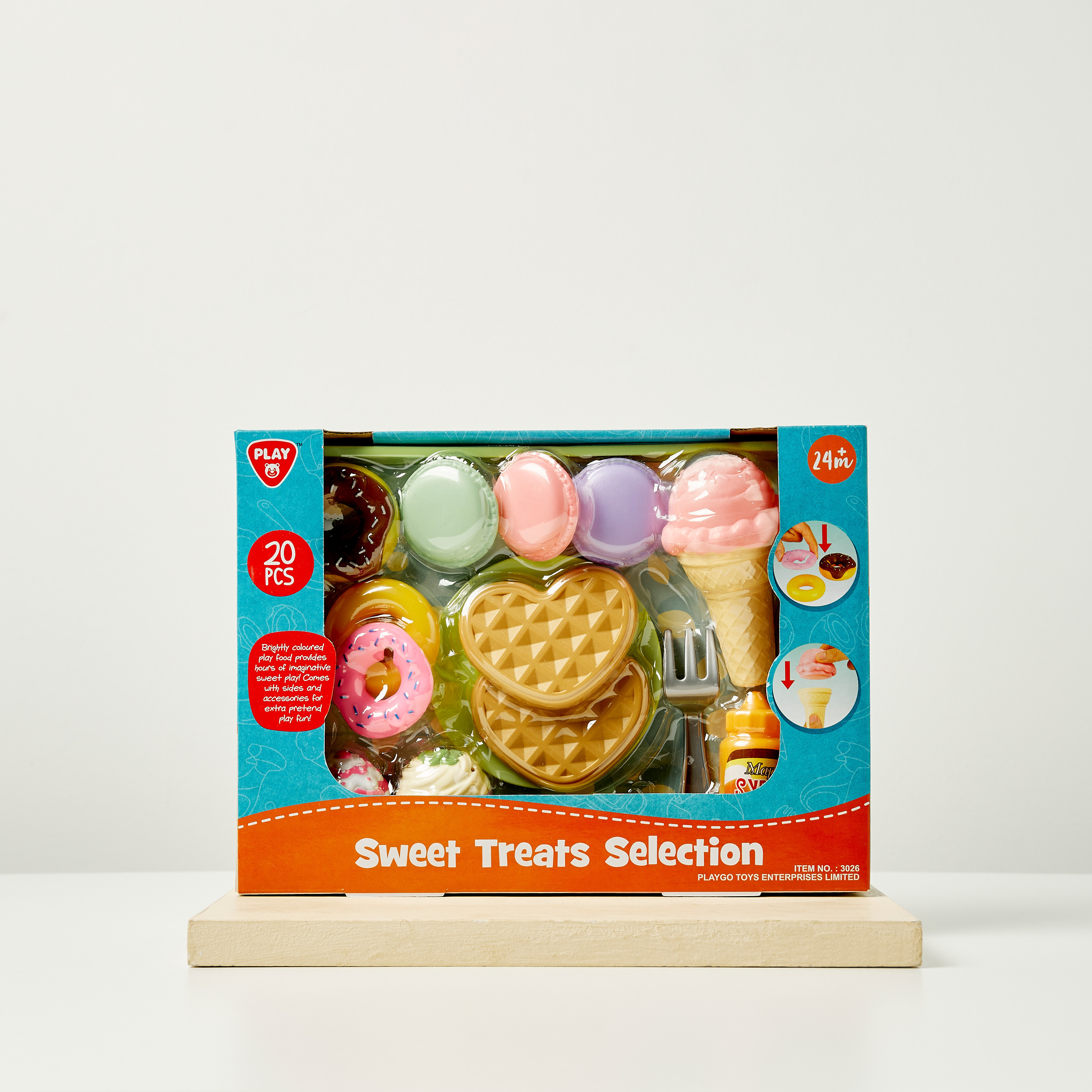 Playgo 20-Piece Sweet Treats Selection Playset-toys-roleplay-playfoods-image-1