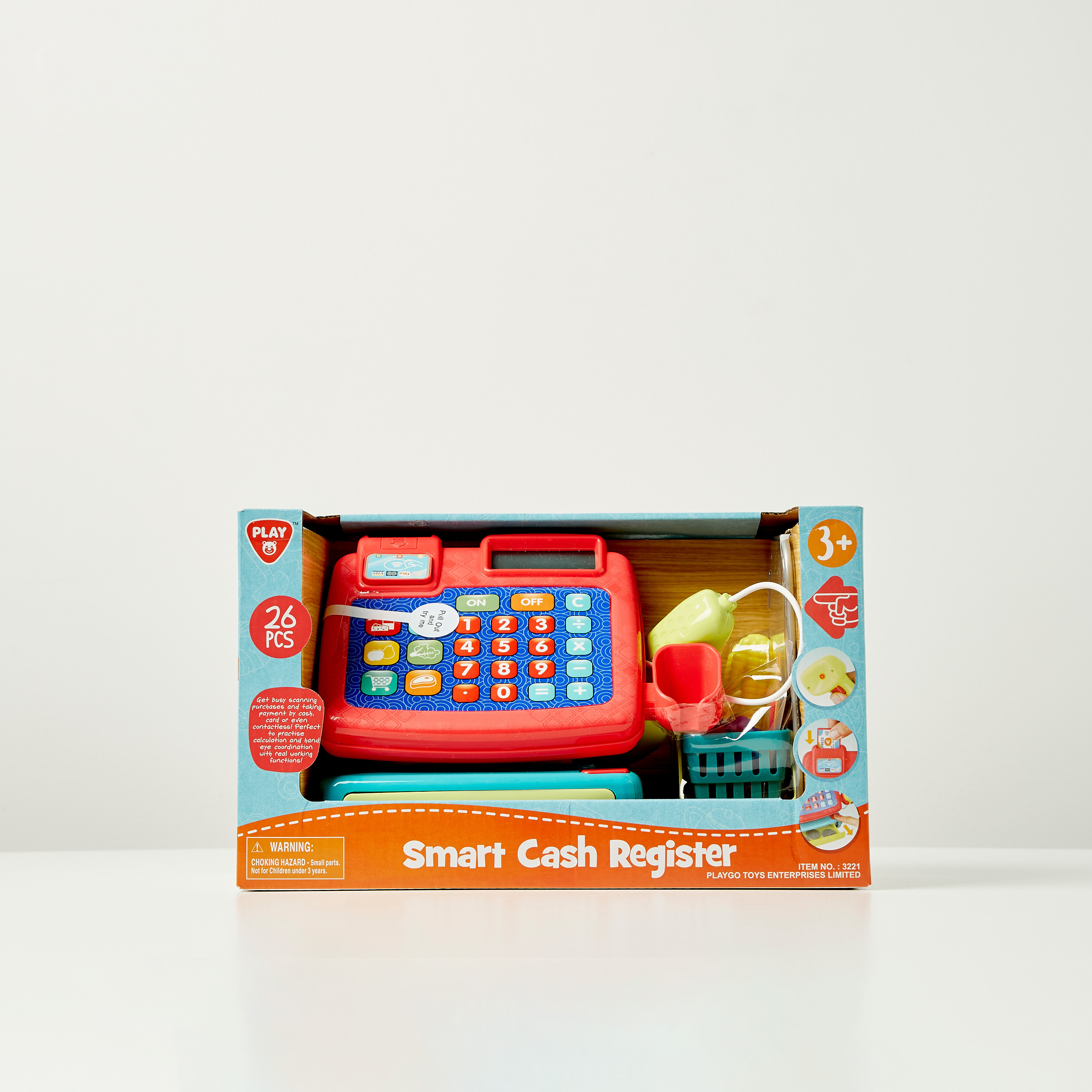 Playgo 26-Piece Smart Cash Register Playset-toys-roleplay-moneyandbankingsets-image-1