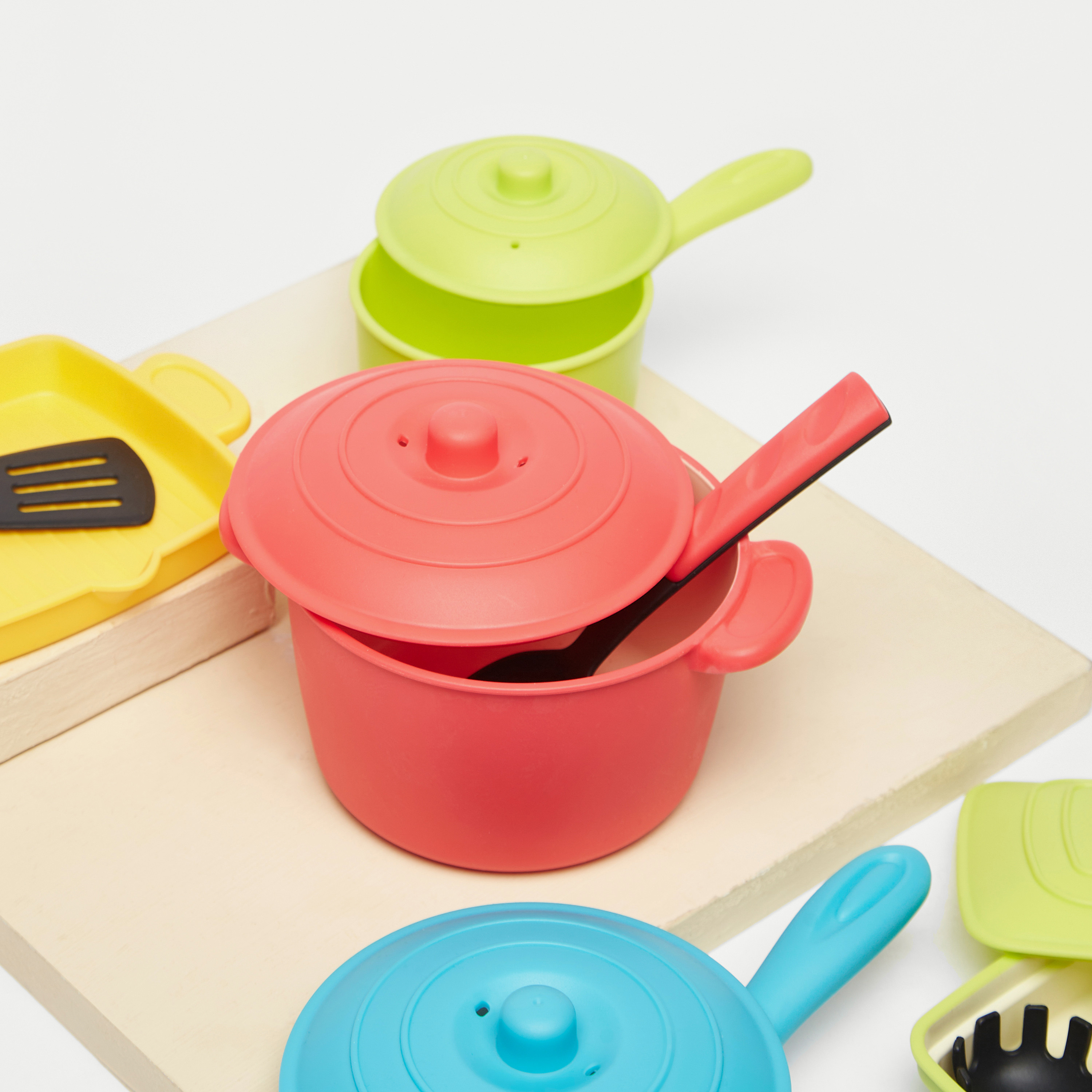 Playgo 13-Piece Modern Cookware Set-toys-roleplay-kitchensets-image-4