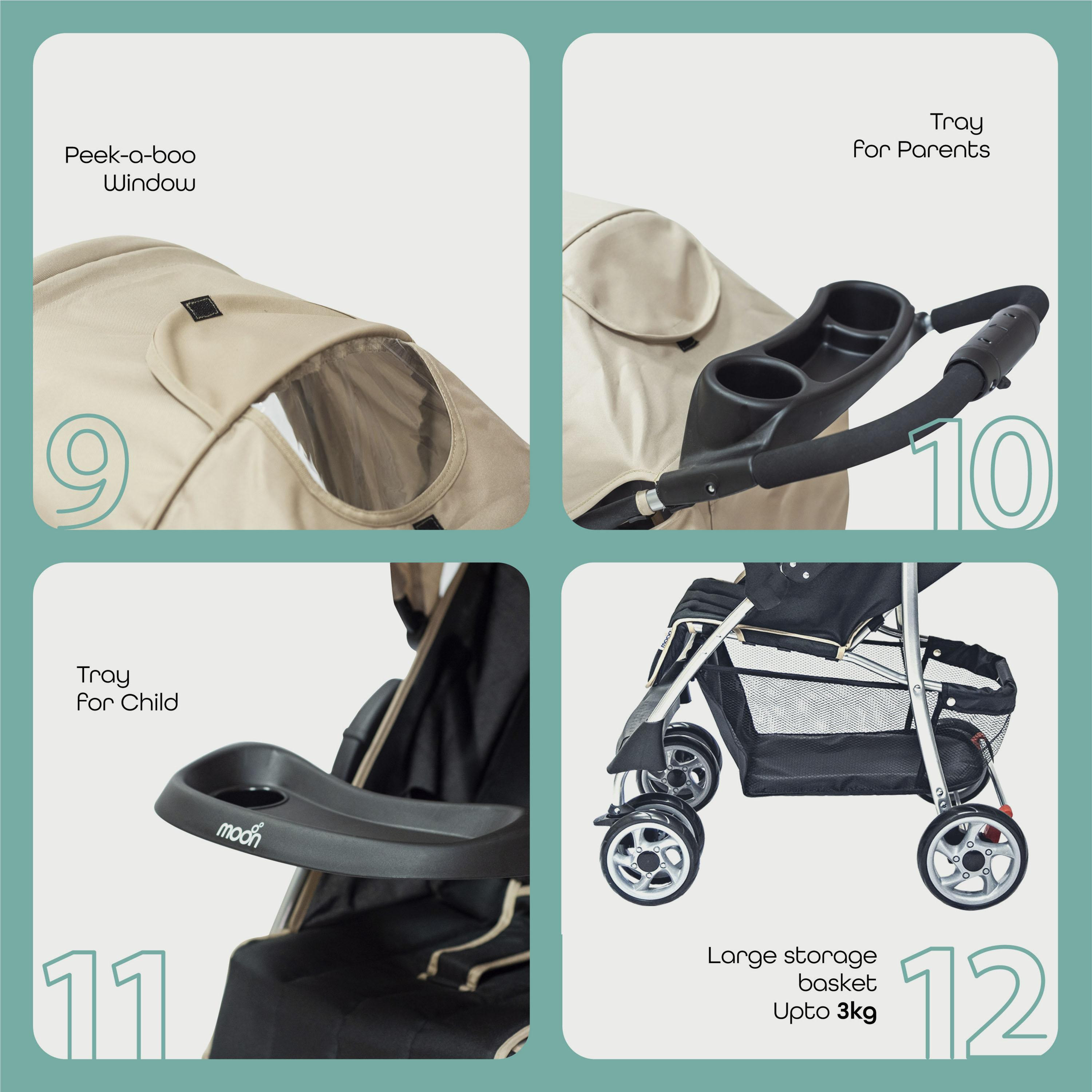 عربة الأطفال تريك طي بيد واحدة من مون، بيج-baby-gear-strollersandprams-strollers-image-4
