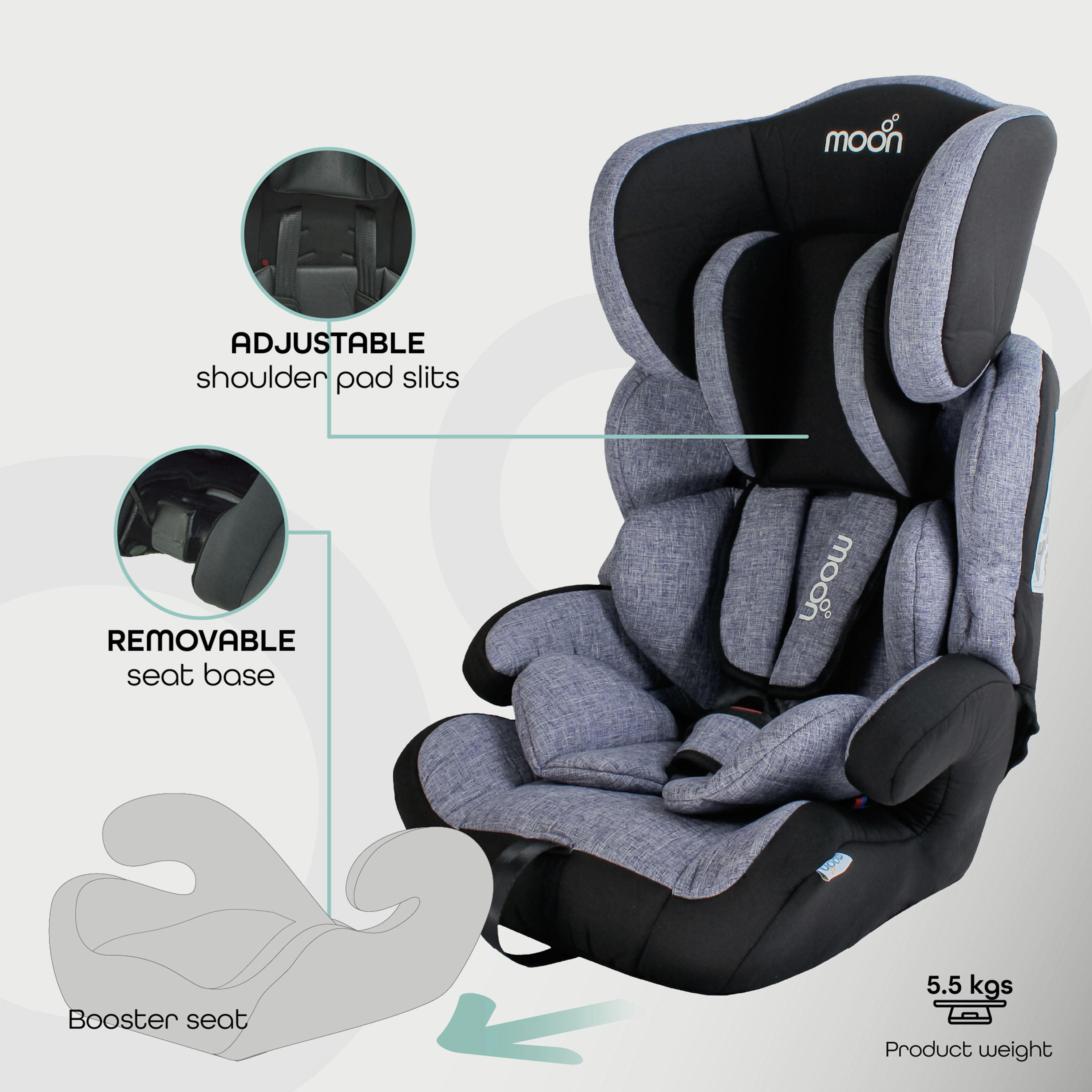 Moon Tolo Baby/Kids Car Seat (Group 1, 2, 3), Violet-baby-gear-carseats-image-4
