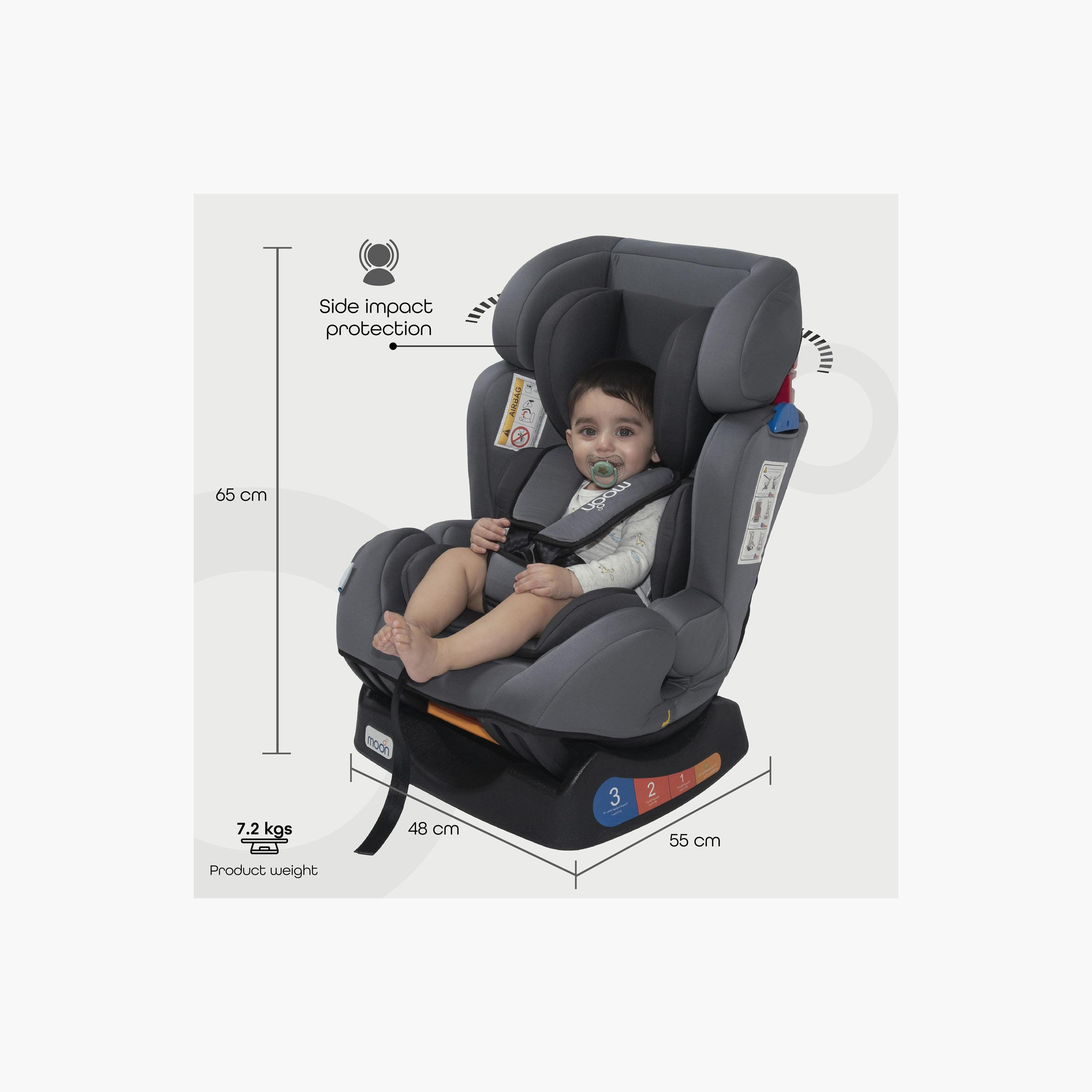 مقعد سيارة سومو للرضع والأطفال من مون (مجموعة 0، 1، 2)، رمادي-baby-gear-carseats-image-3