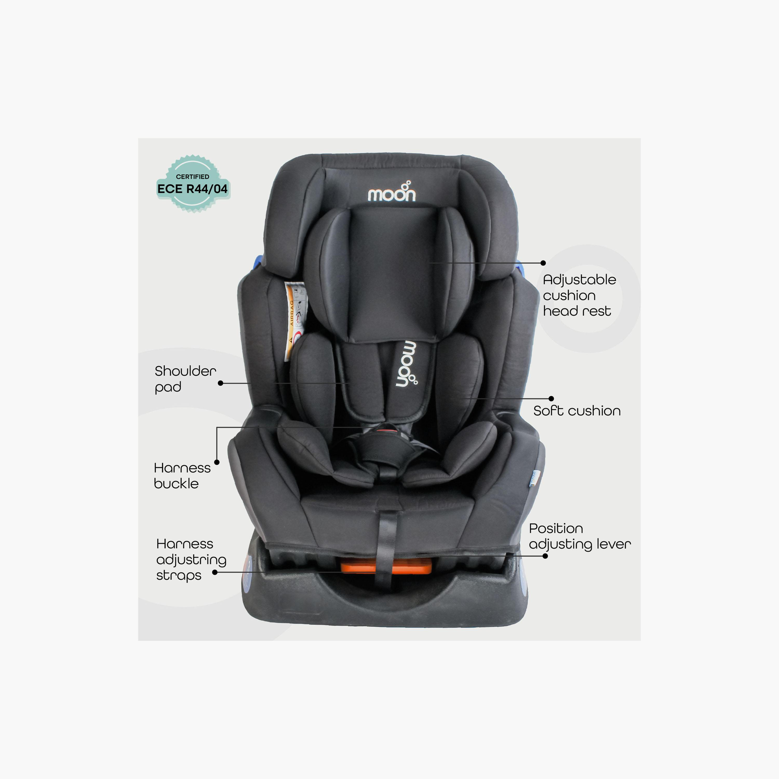 Moon Sumo Baby/Infant Car Seat (Group 0, 1, 2), Ash Grey-baby-gear-carseats-image-1