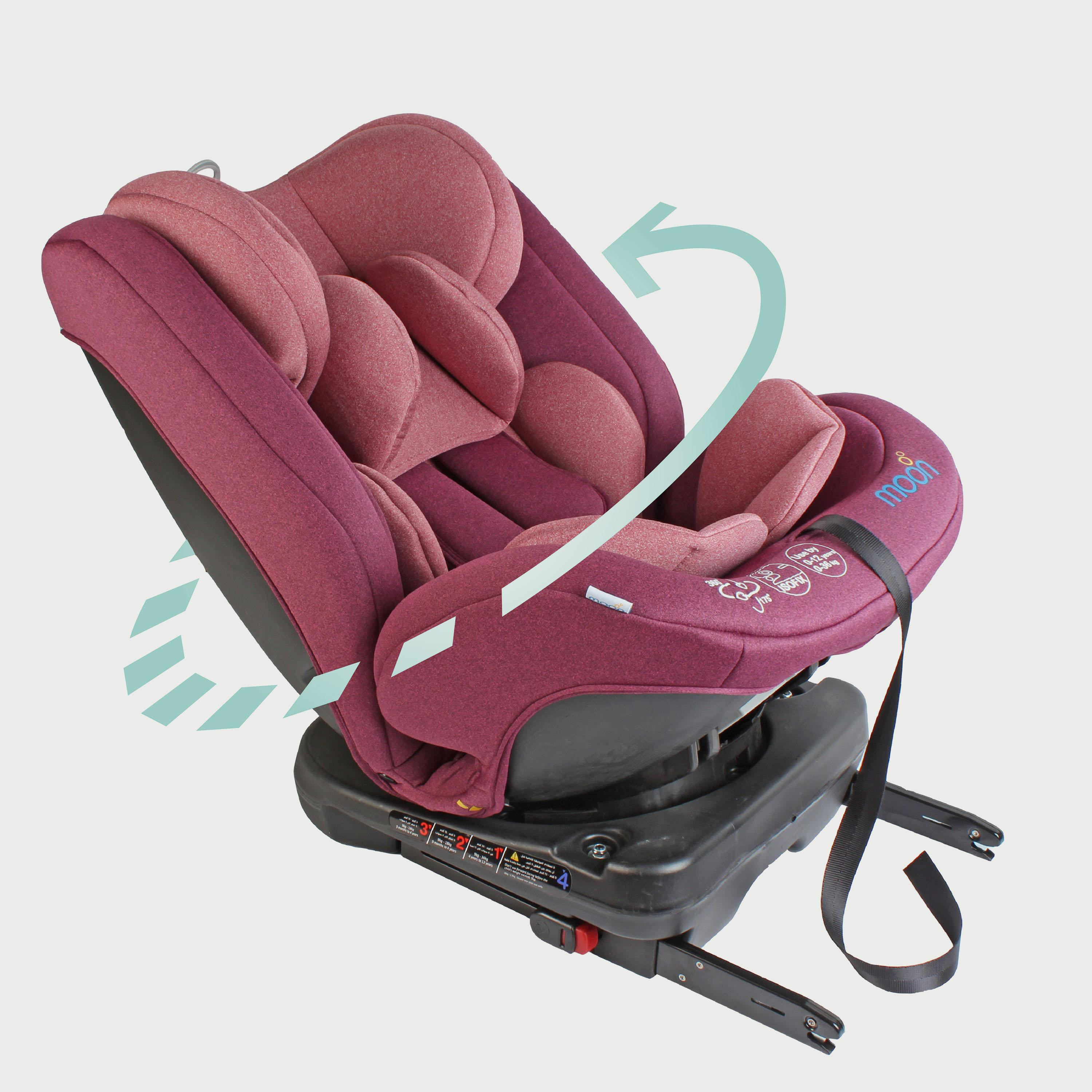 Moon Rover Baby/Infant Car Seat (Group 0+/1/2/3), Pink-baby-gear-carseats-image-1