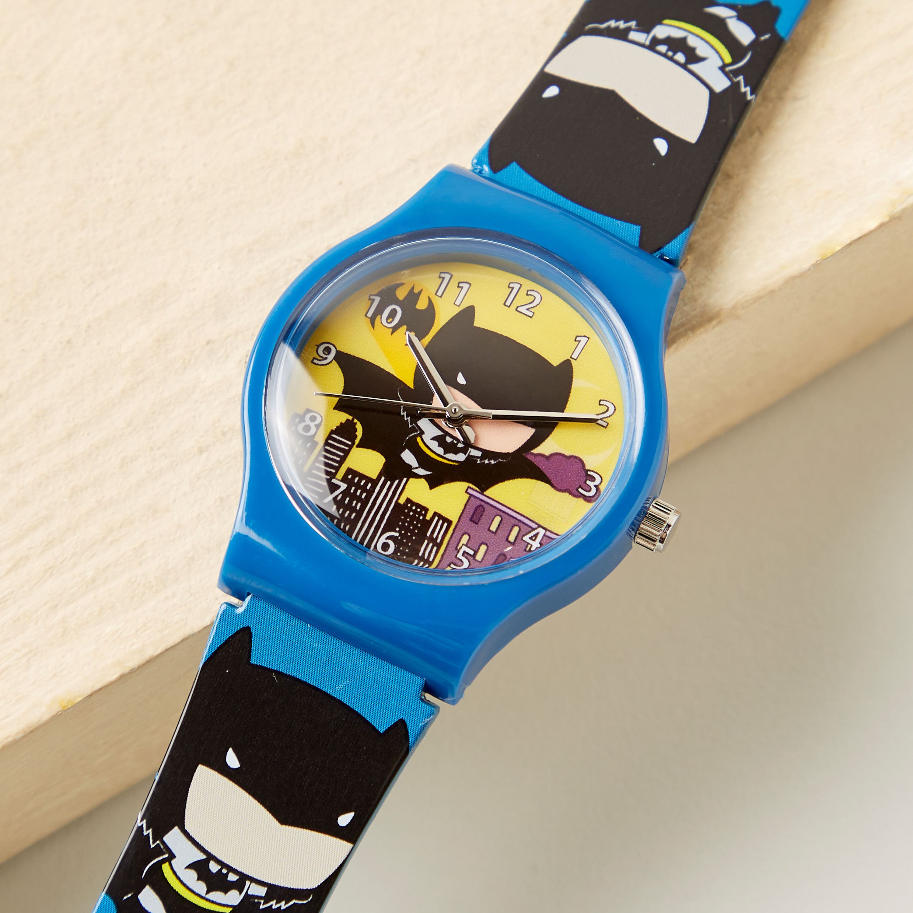Batman Print Analog Wristwatch-boys-accessories-watches-image-2