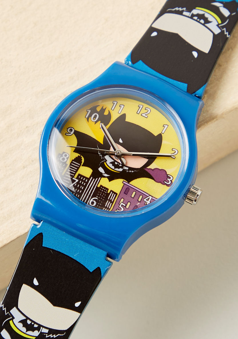 Batman Print Analog Wristwatch-Watches-image-1