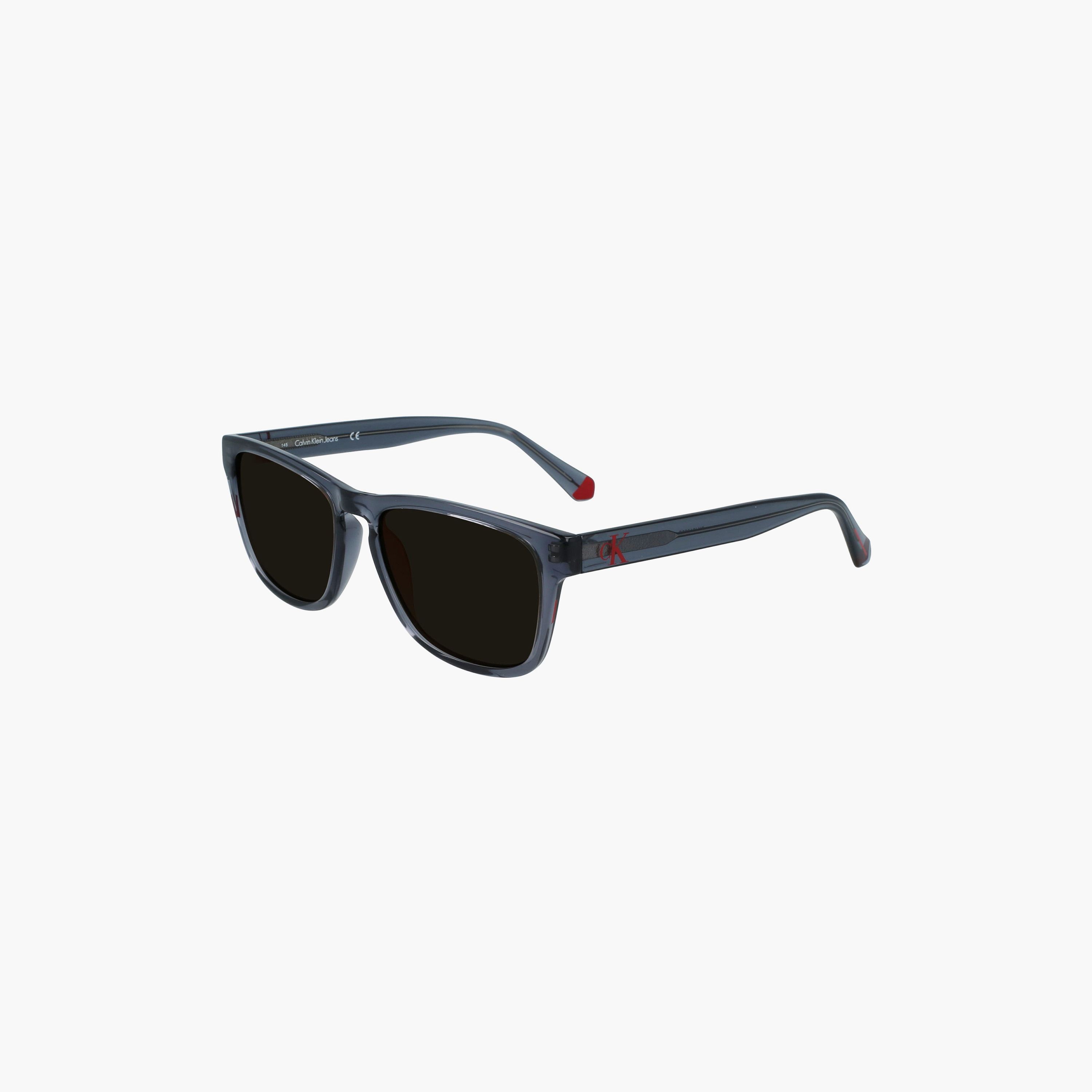 نظارة شمسية للرجال بعدسات رمادية داكنة مستطيلة من كالفن كلاين جينز CKJ21623S-men-sunglasses-image-1