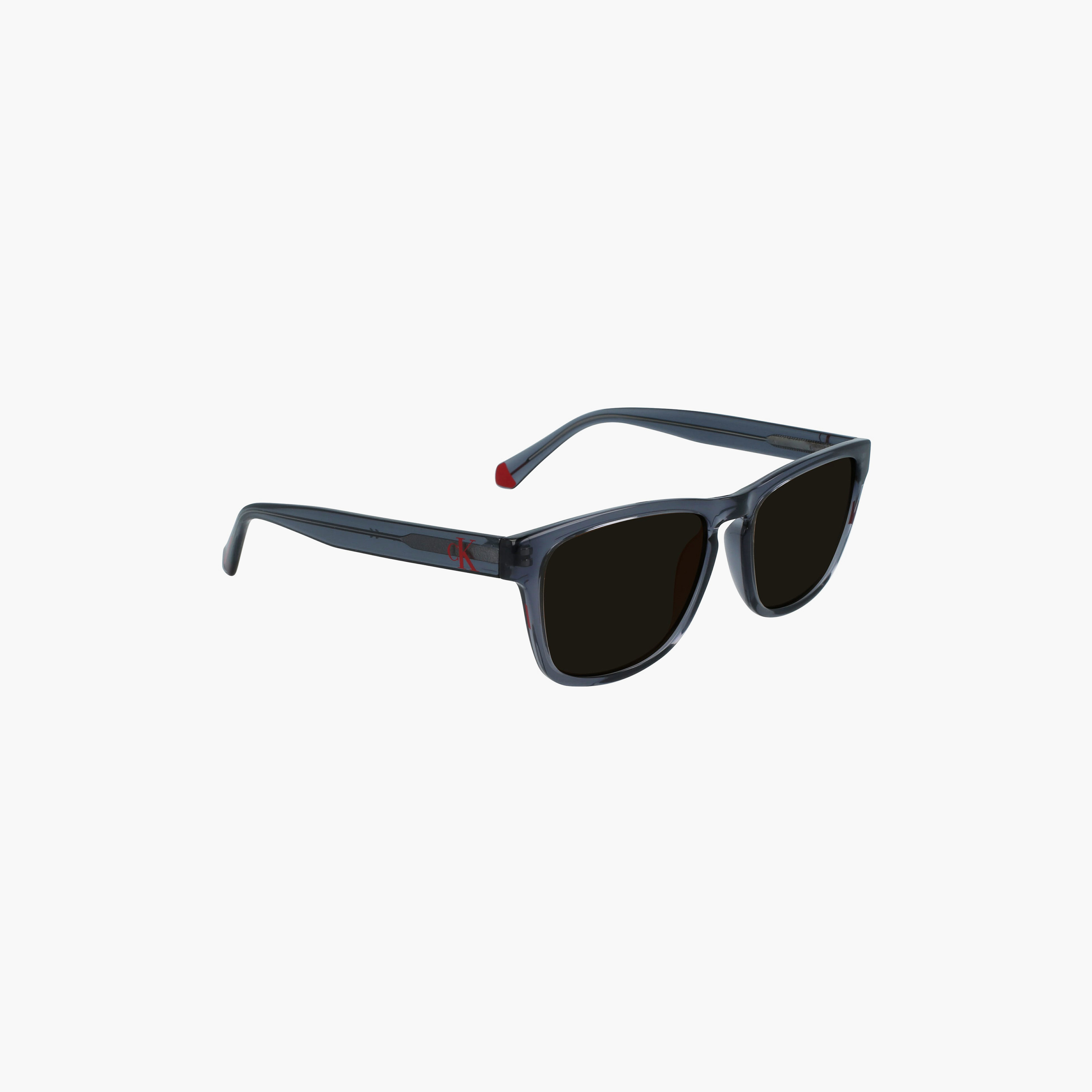 نظارة شمسية للرجال بعدسات رمادية داكنة مستطيلة من كالفن كلاين جينز CKJ21623S-men-sunglasses-image-3