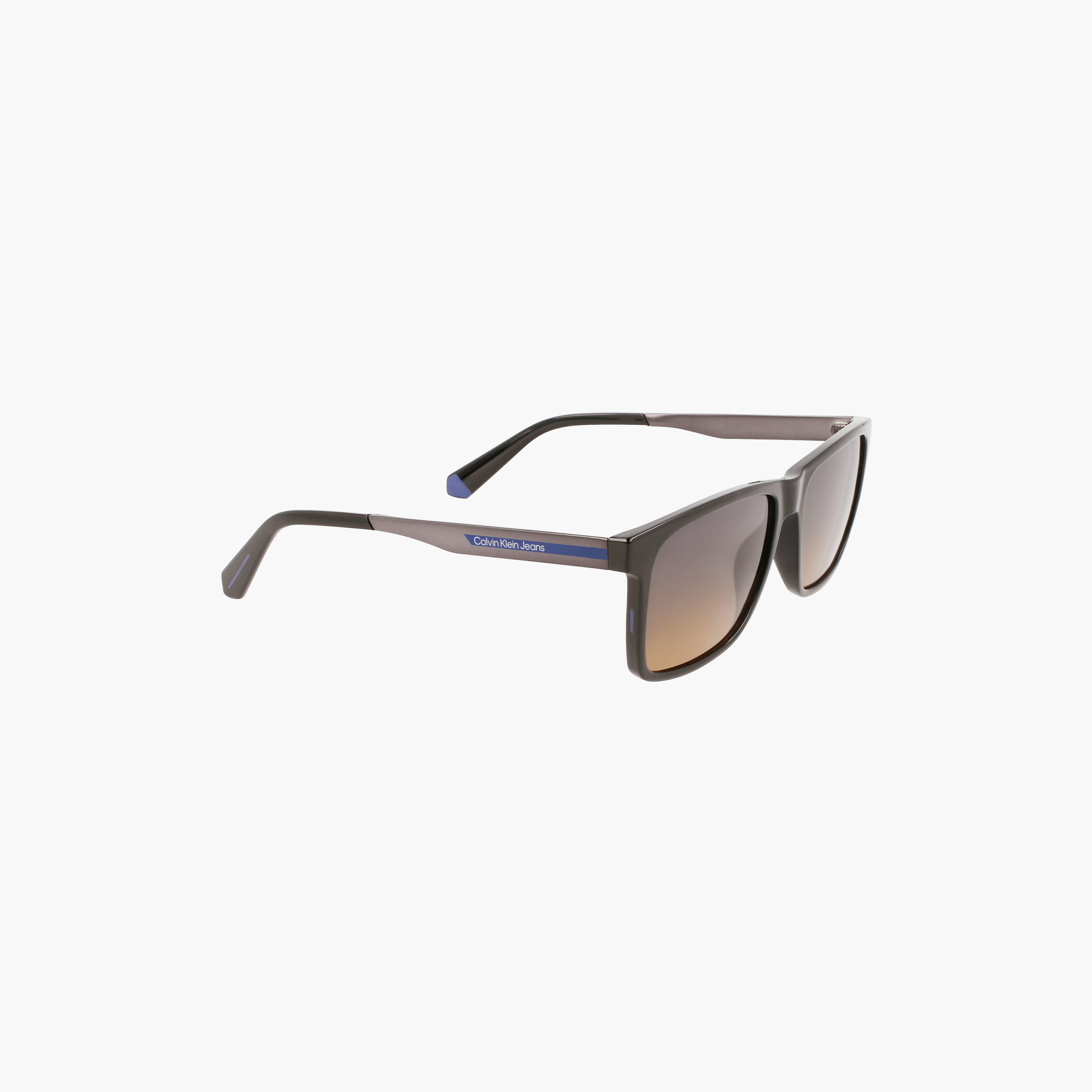 Calvin Klein Jeans Men Brown Lens Rectangle Sunglasses - CKJ21624S-men-sunglasses-image-2