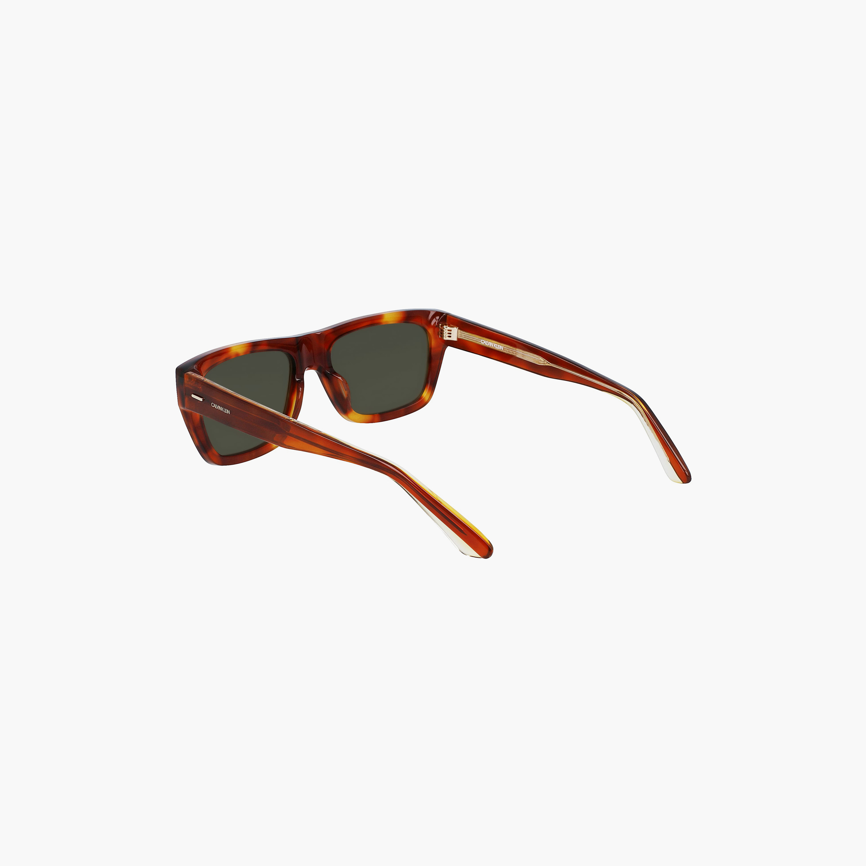 نظارة شمسية للرجال بعدسات خضراء مستطيلة من كالفن كلاين CK20539S-men-sunglasses-image-4