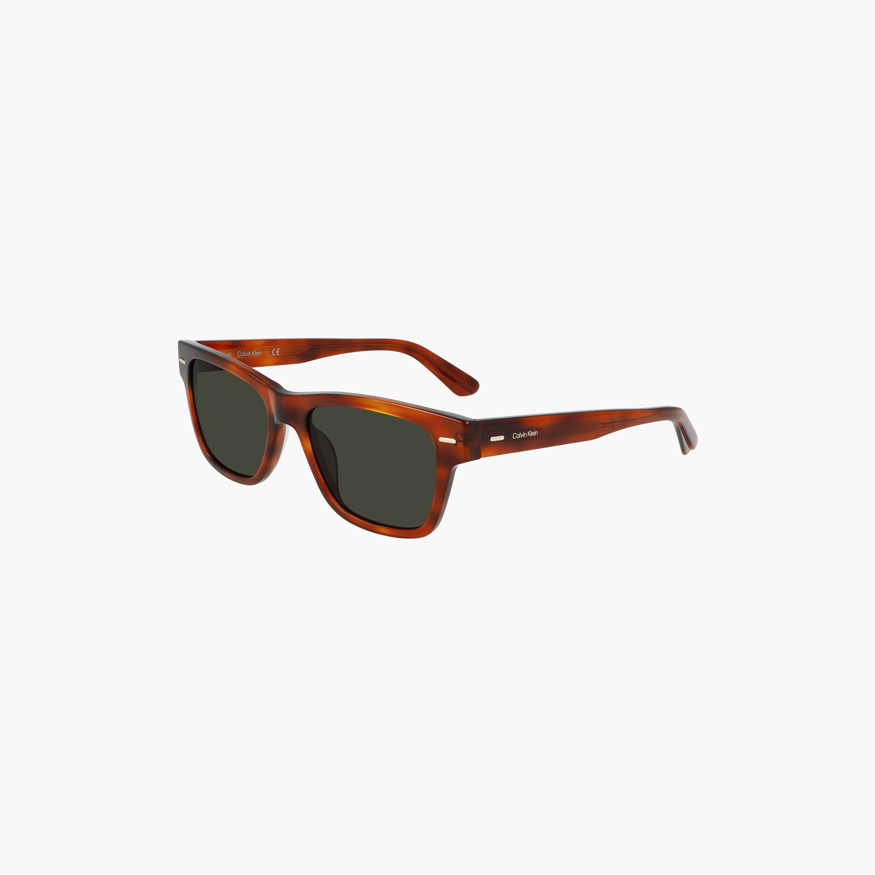 نظارة شمسية للرجال بعدسات خضراء مستطيلة من كالفن كلاين CK21528S-men-sunglasses-image-1