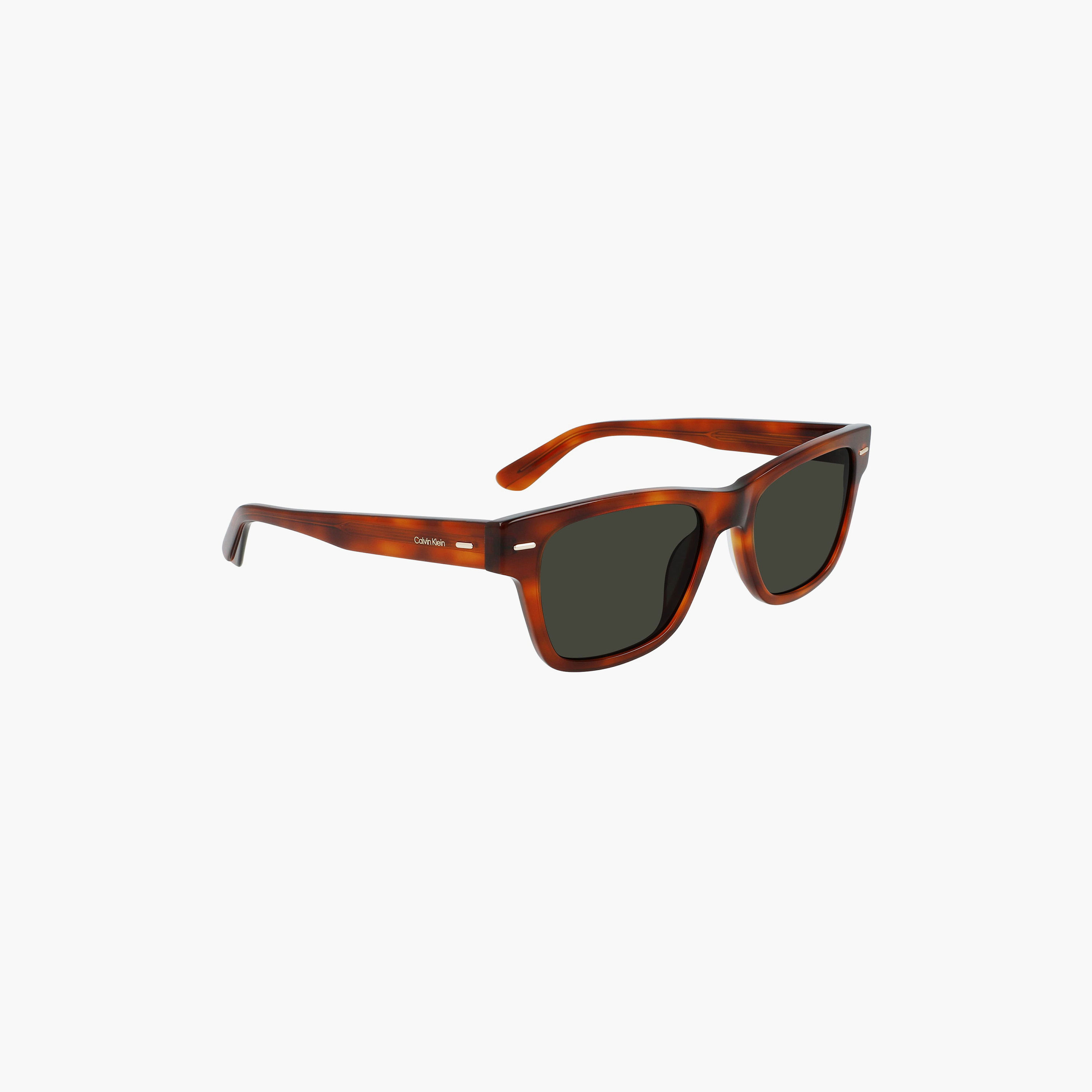 نظارة شمسية للرجال بعدسات خضراء مستطيلة من كالفن كلاين CK21528S-men-sunglasses-image-2