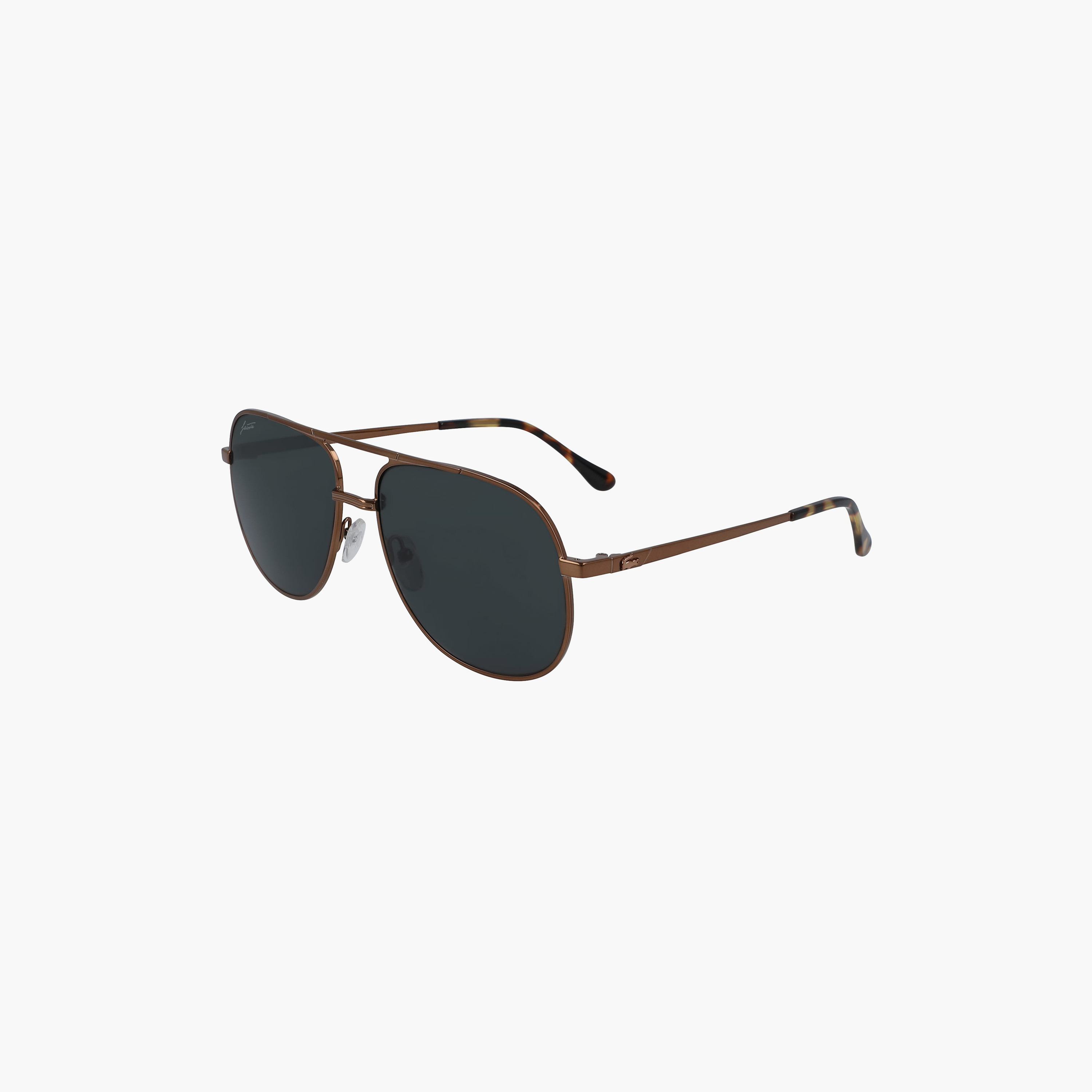 Buy Men s Lacoste Men Grey Lens Aviator Sunglasses L222SG Online Centrepoint KSA