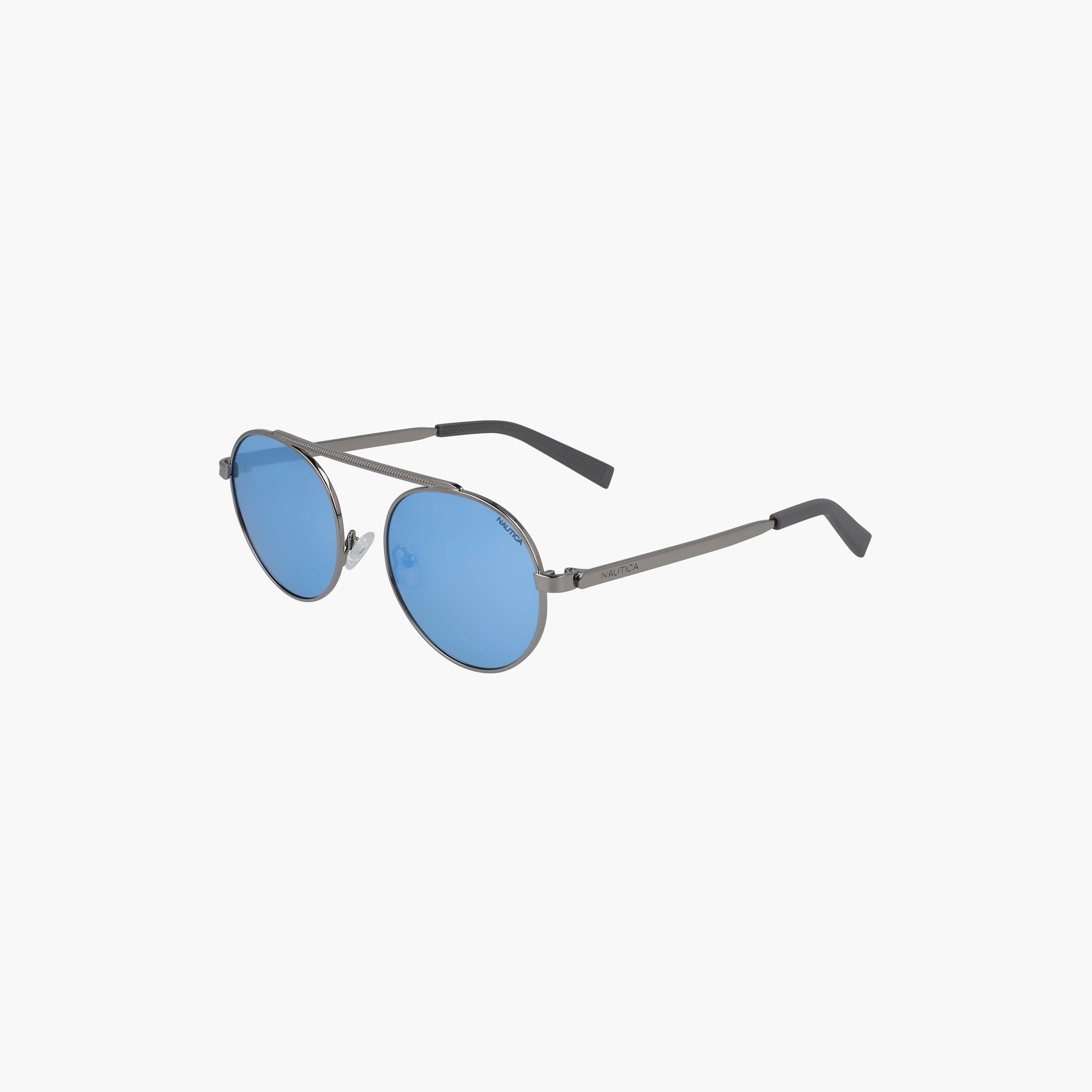 Nautica Blue Lens Round Sunglasses - N4643SP-men-sunglasses-image-1