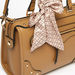 Celeste Scarf Accent Tote Bag with Detachable Strap and Zip Closure-Women%27s Handbags-thumbnailMobile-3