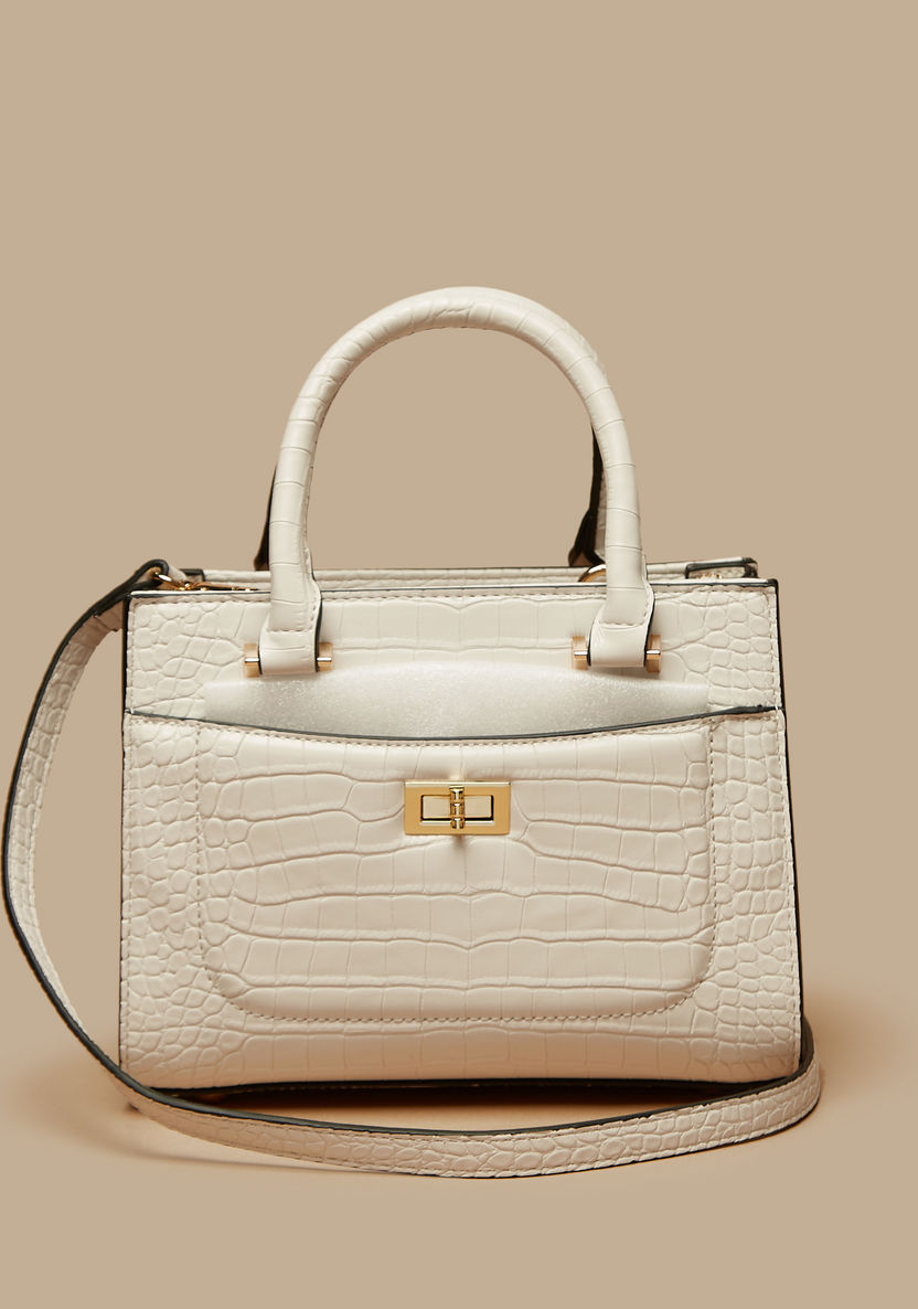 Celeste Animal Textured Tote Bag-Women%27s Handbags-image-0
