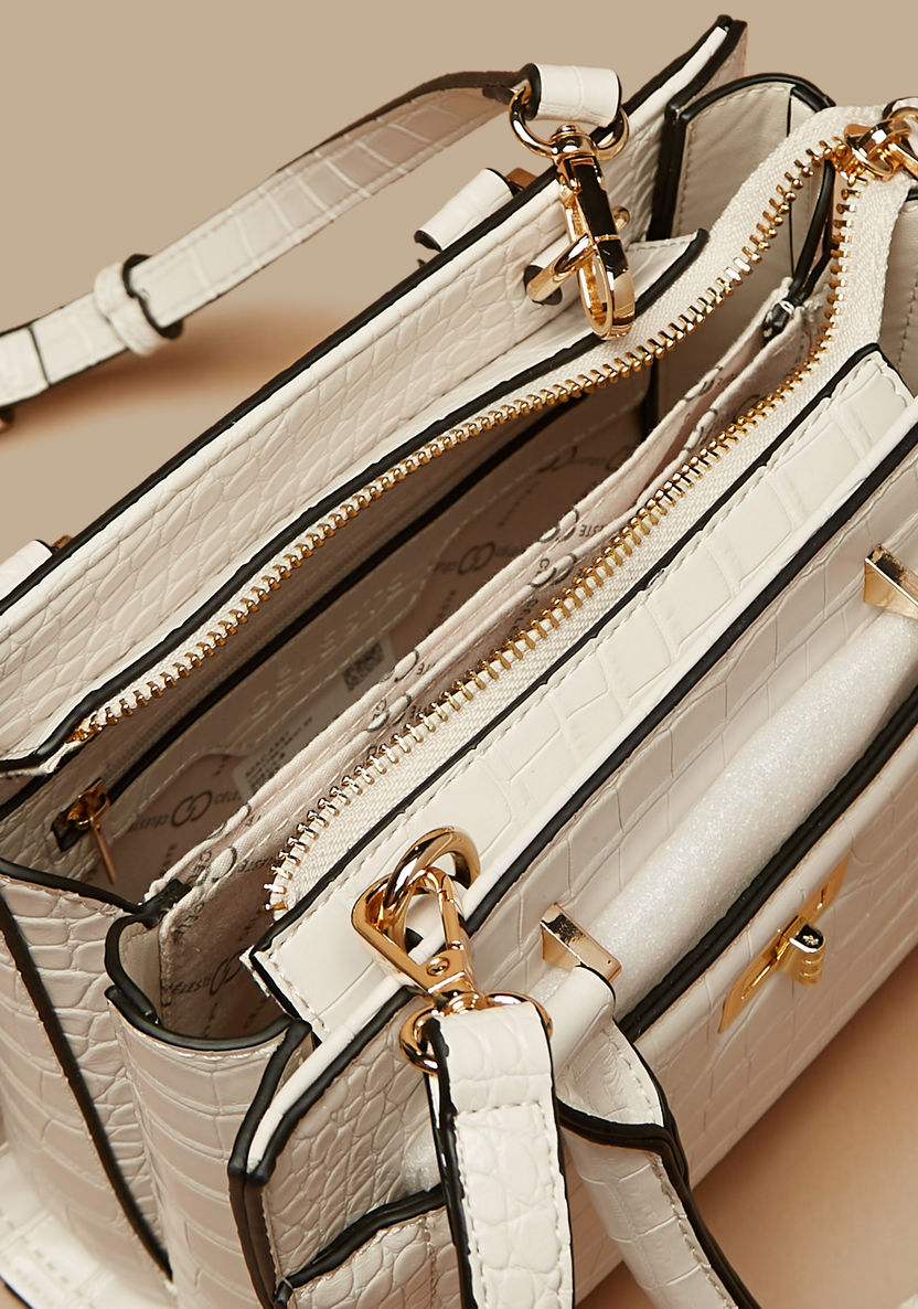 Celeste Animal Textured Tote Bag-Women%27s Handbags-image-5