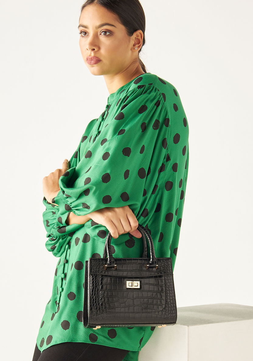 Celeste Animal Textured Tote Bag-Women%27s Handbags-image-1