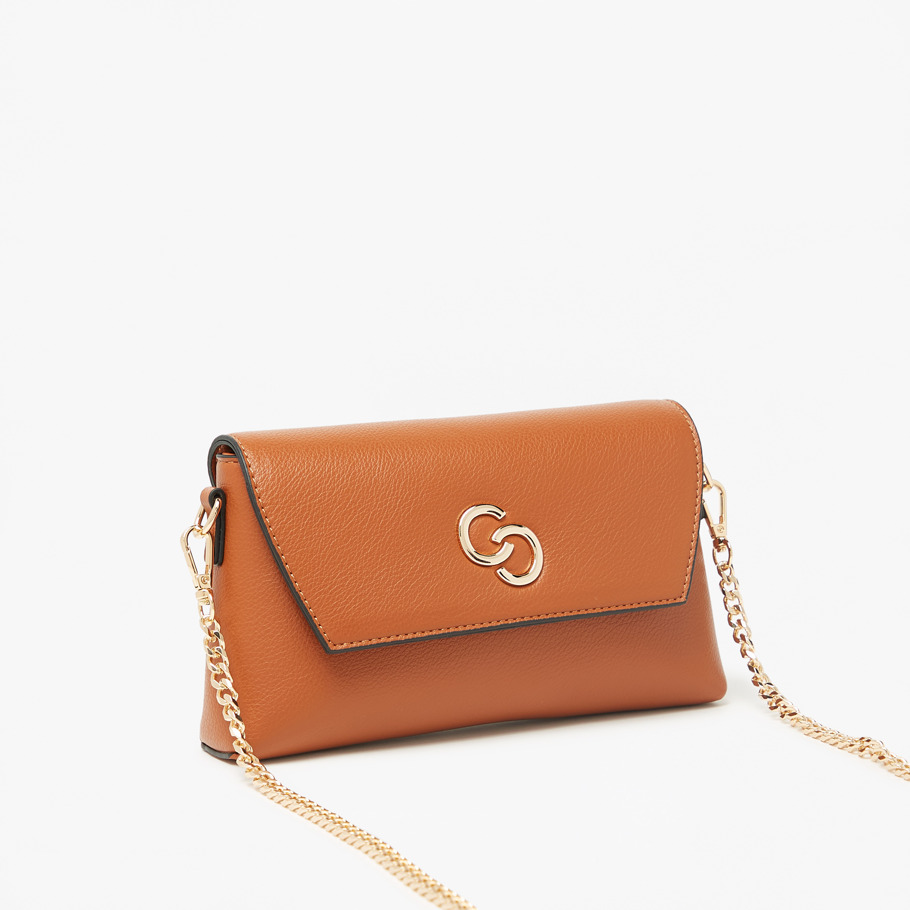 Purse with best sale flap closure