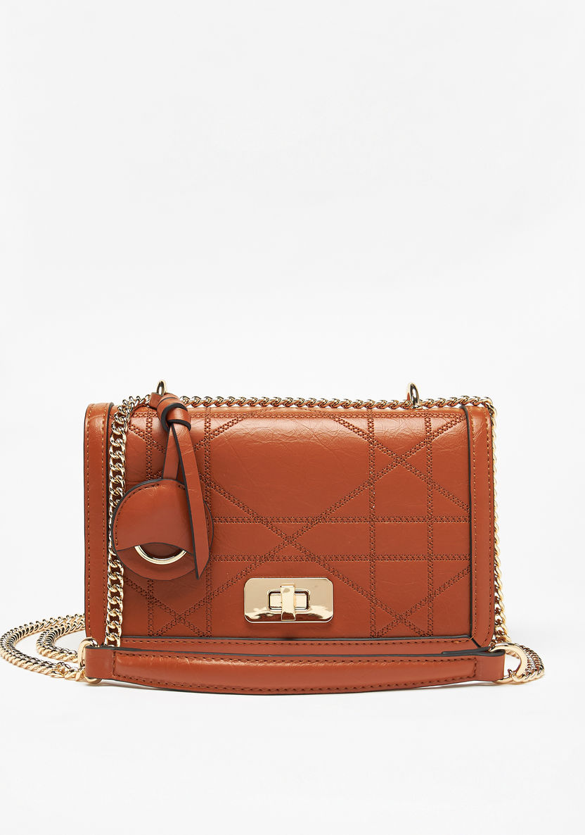 Celeste Textured Crossbody Bag-Women%27s Handbags-image-0