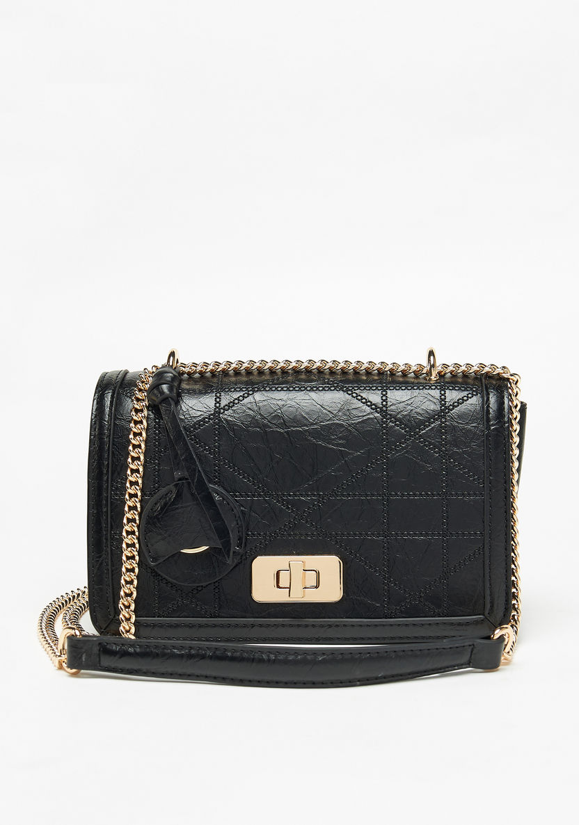 Celeste Textured Crossbody Bag-Women%27s Handbags-image-0