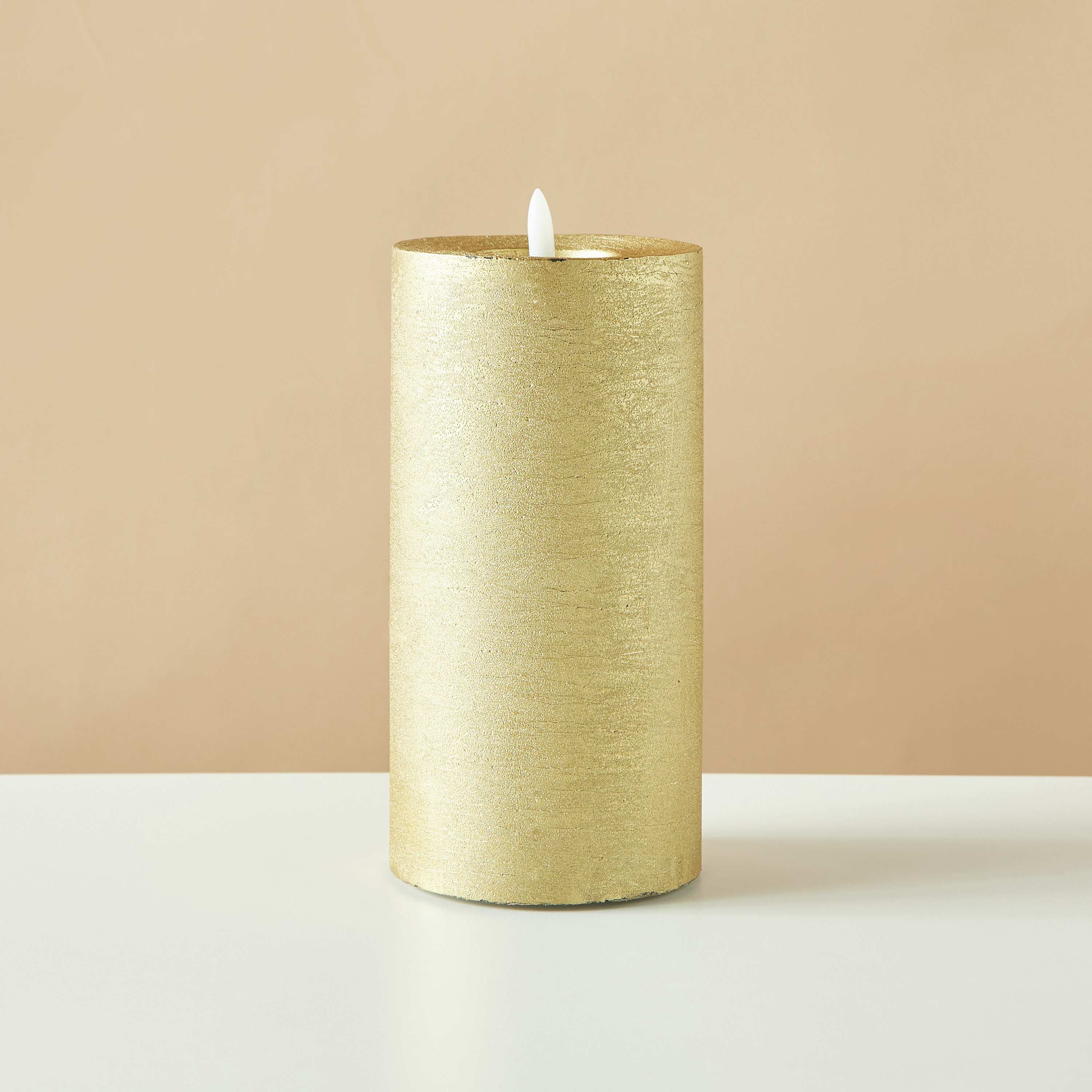 شمعة عمودية إل إي دي دون لهب من كاونترفيلد إسنشيالز - 20 سم-household-homefragrance-candles-image-2