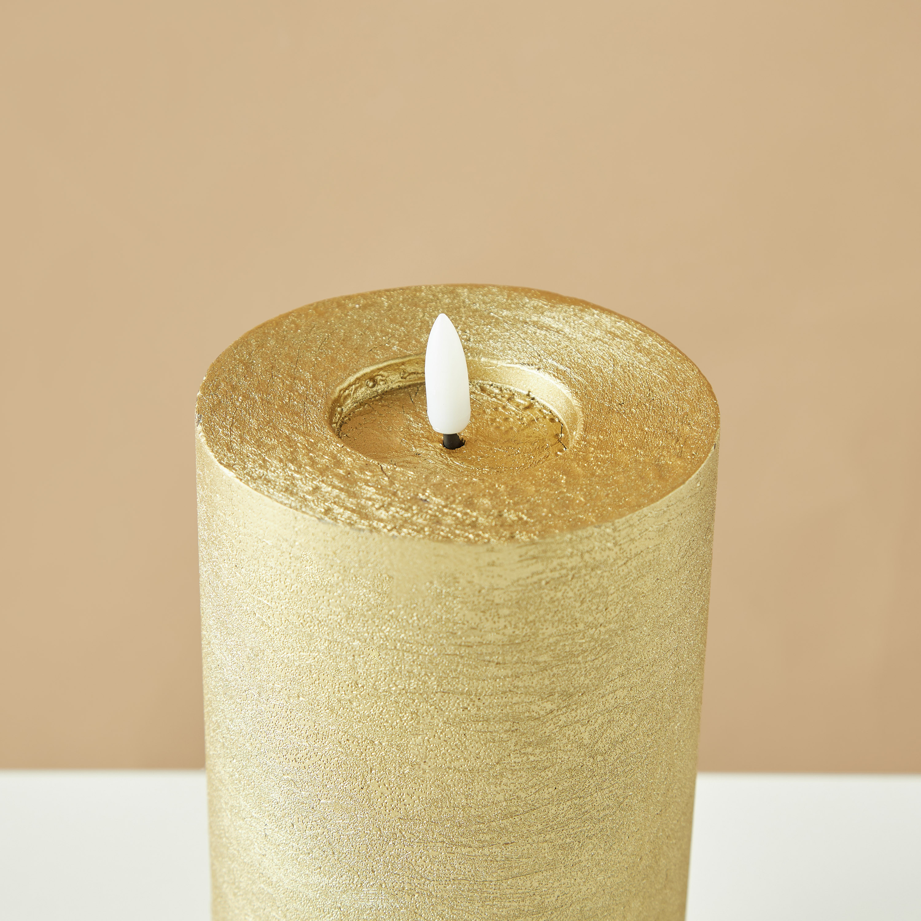 شمعة عمودية إل إي دي دون لهب من كاونترفيلد إسنشيالز - 20 سم-household-homefragrance-candles-image-4