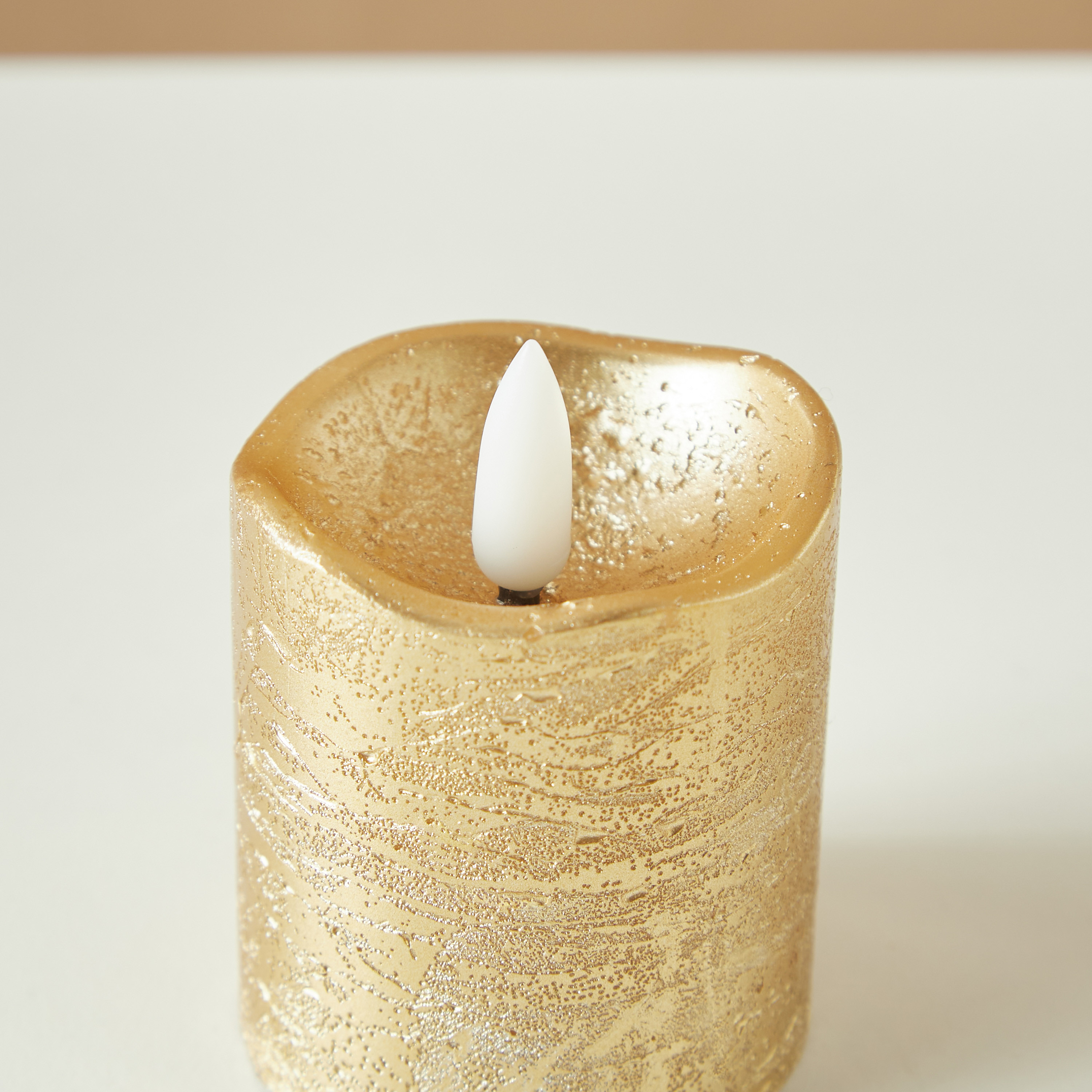 Countryfield Essentials 2-Piece LED Flameless Wax Pillar Candle Set - 7 cms-household-homefragrance-candles-image-3