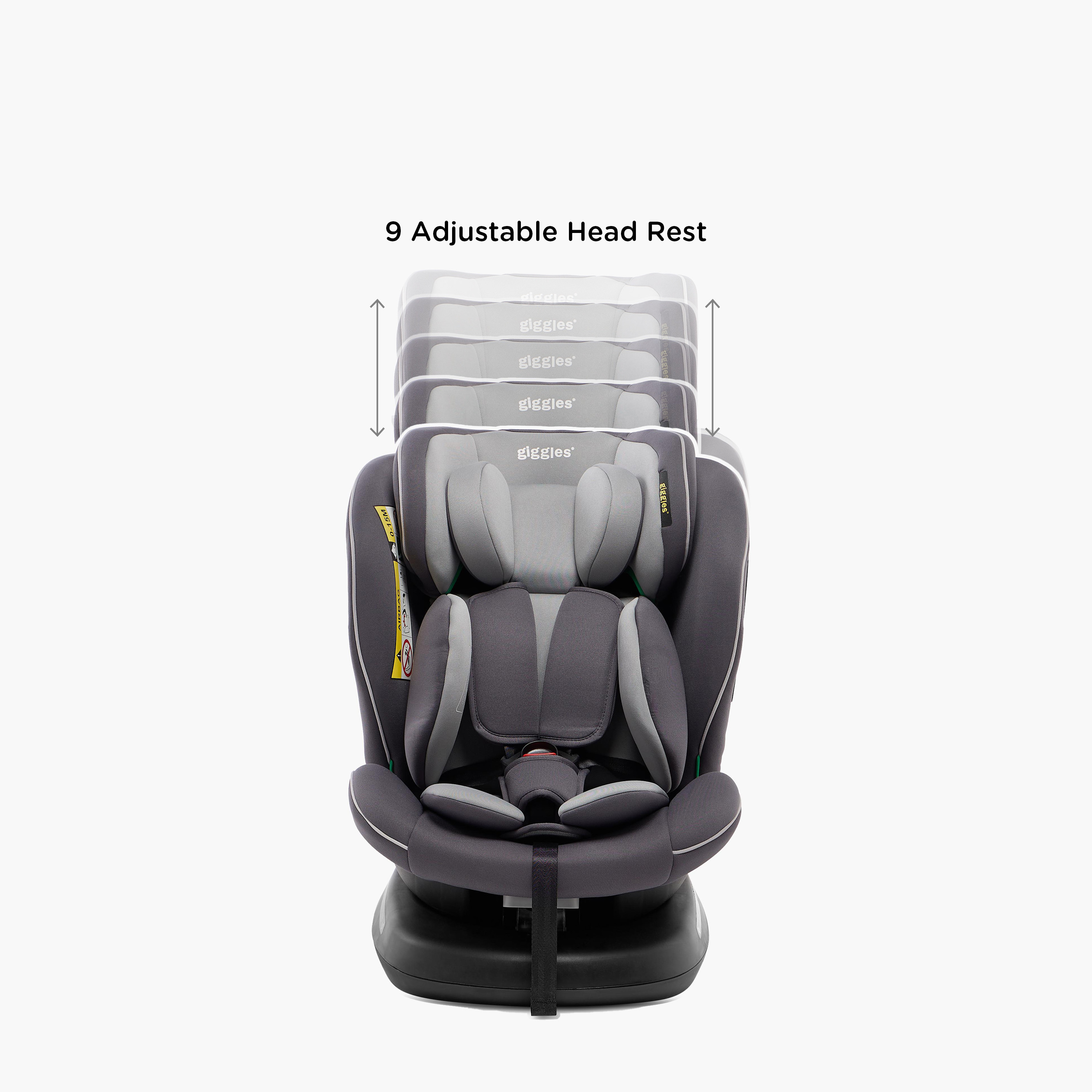 Giggles Brea 360 degree Group 0+1+2+3 I-size, ISO Fix Car Seat-baby-gear-carseats-image-6