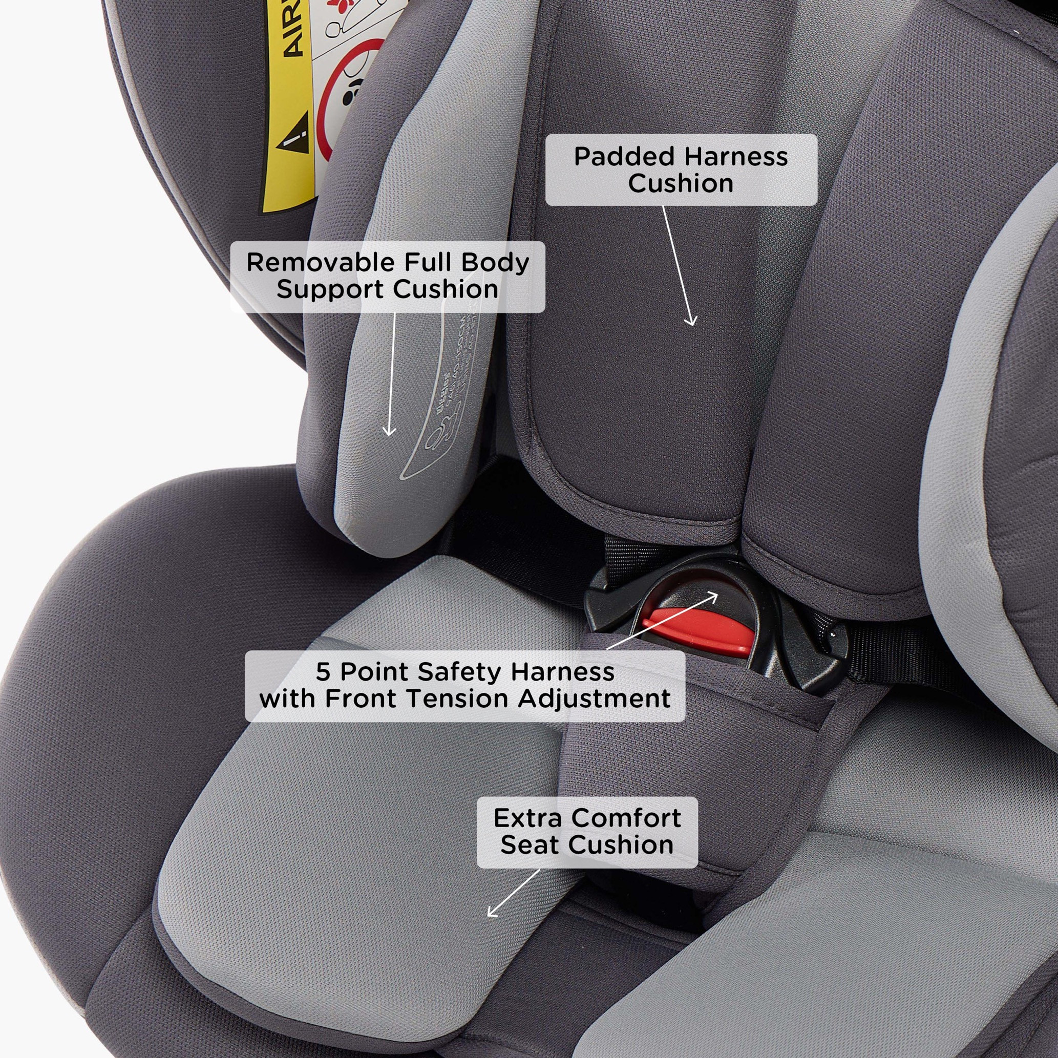 Giggles Brea 360 degree Group 0+1+2+3 I-size, ISO Fix Car Seat-baby-gear-carseats-image-8