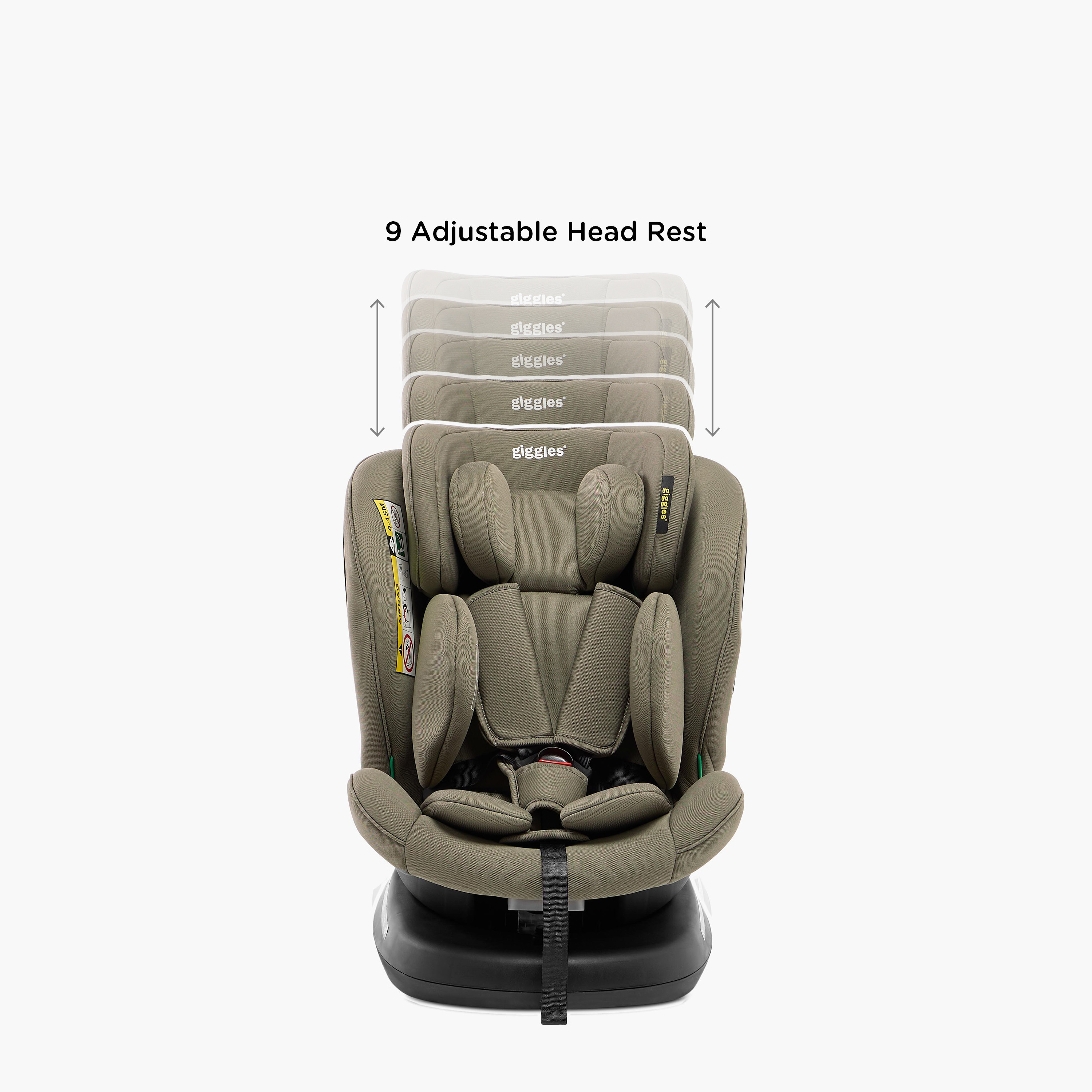 Giggles Brea 360 degree Group 0+1+2+3 I-size, ISO Fix Car Seat-baby-gear-carseats-image-6