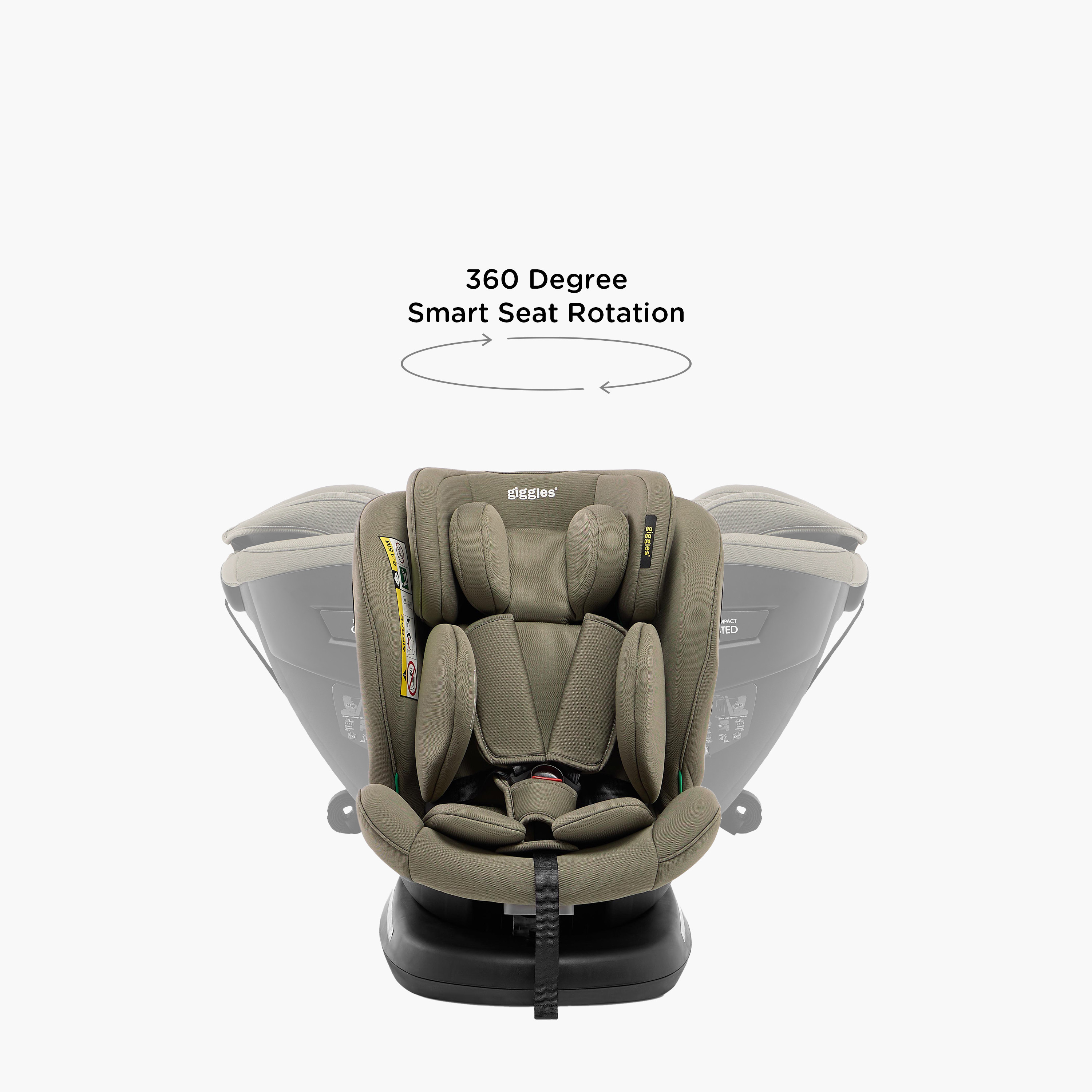 Giggles Brea 360 degree Group 0+1+2+3 I-size, ISO Fix Car Seat-baby-gear-carseats-image-7